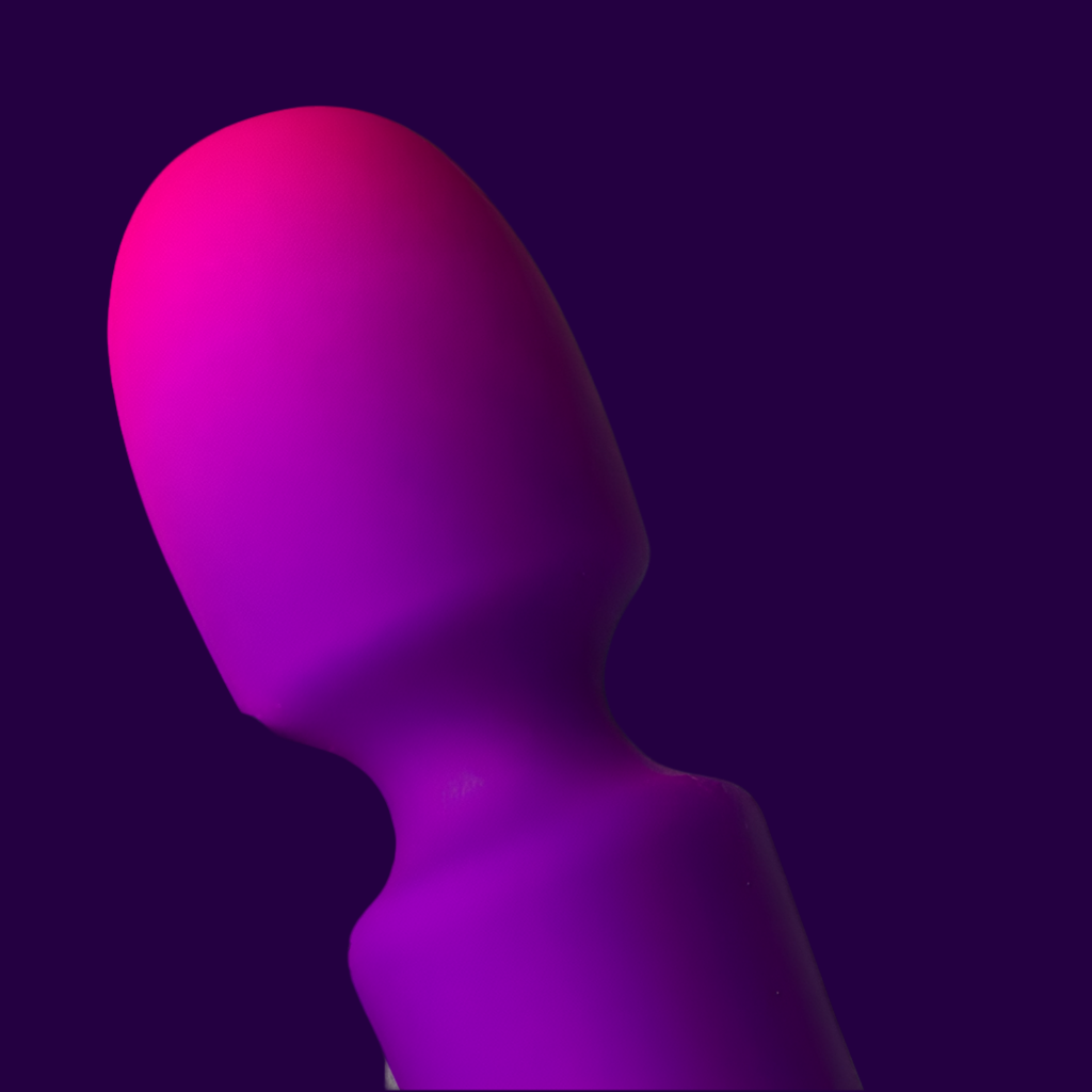 ROCKS-OFF - GLO-GIRL VIBRATEUR WAND MINI VIOLET