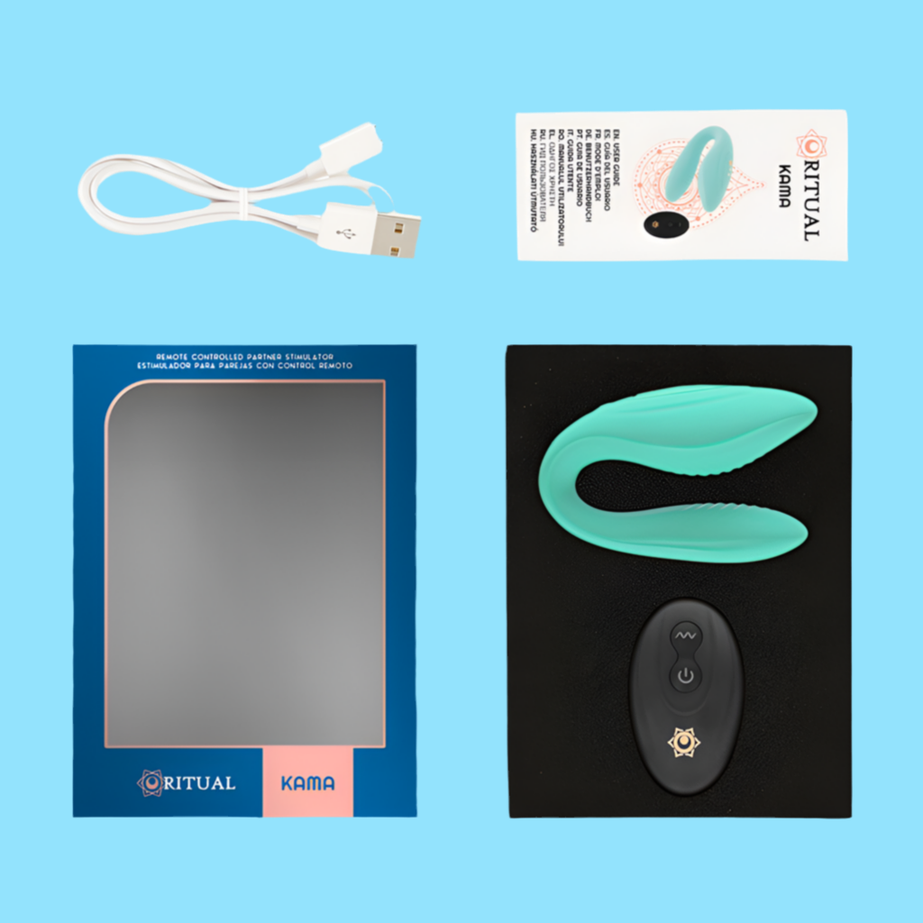 RITHUAL - TÉLÉCOMMANDE KAMA POUR COUPLES AZABACHE
