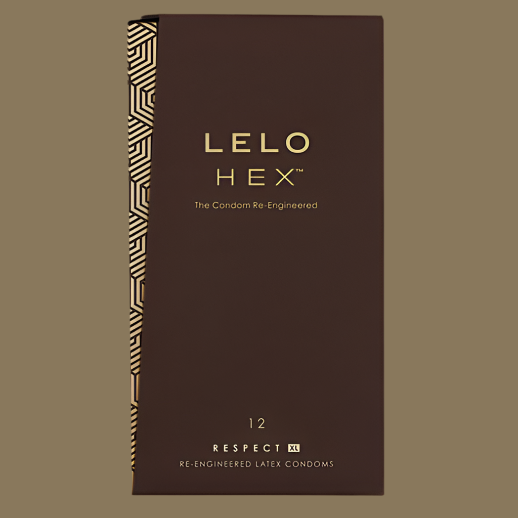 LELO - PRÉSERVATIFS HEX RESPECT XL PAQUET DE 12