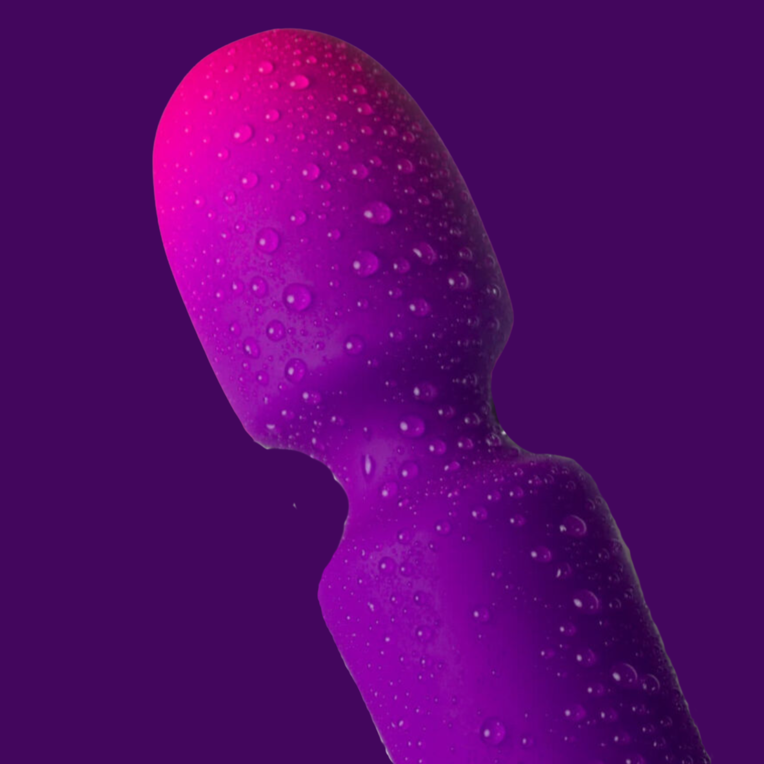 ROCKS-OFF - GLO-GIRL VIBRATEUR WAND MINI VIOLET