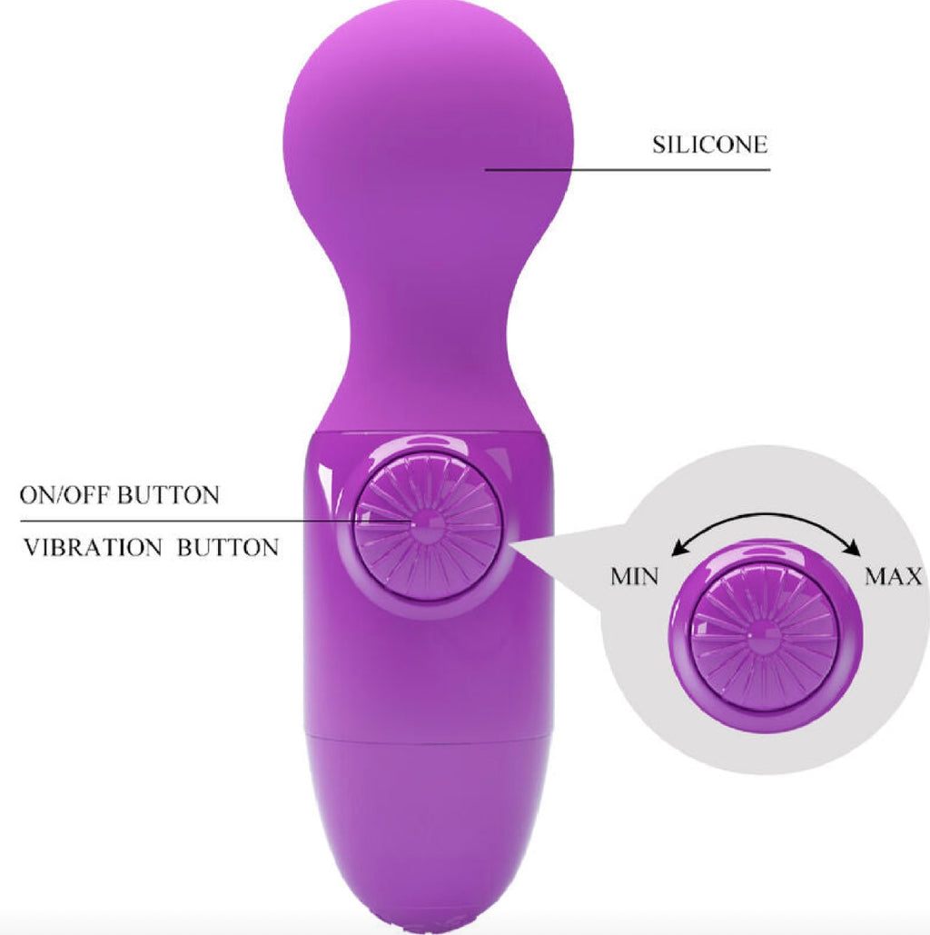 PRETTY LOVE - MINI MASSEUR PERSONNEL VIOLET