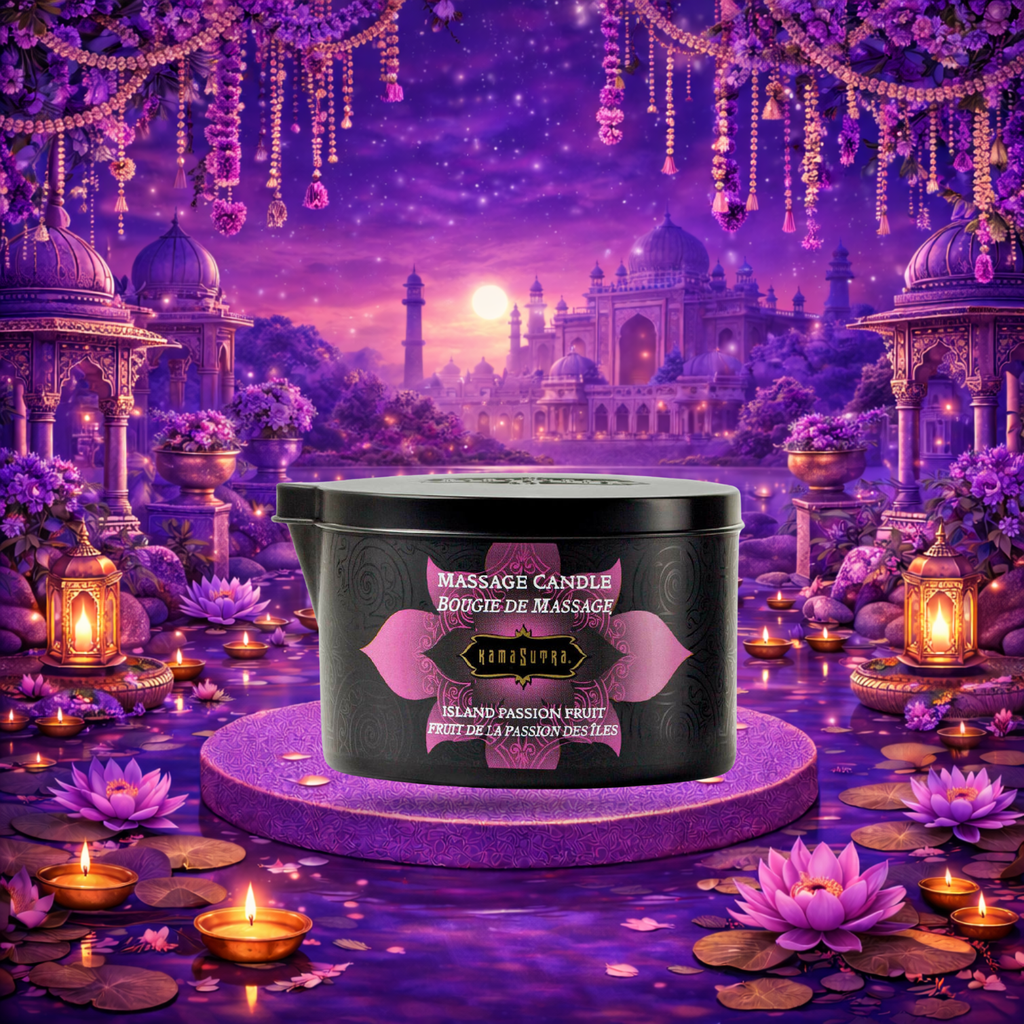KAMASUTRA - BOUGIE DE MASSAGE ÎLE DE LA PASSION 170GR