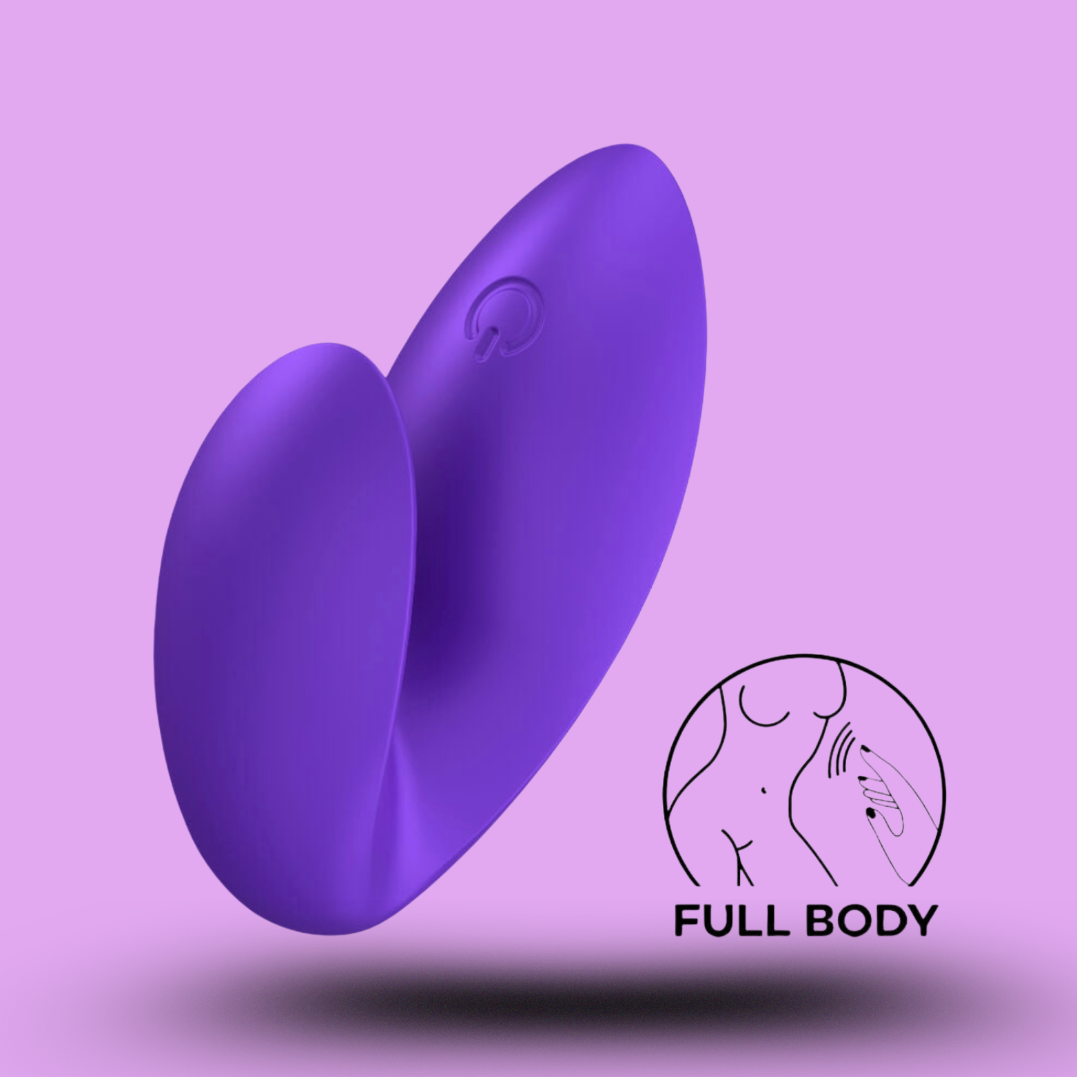 SATISFYER - VIBRATEUR  DOIGTS LOVE RIOT VIOLET
