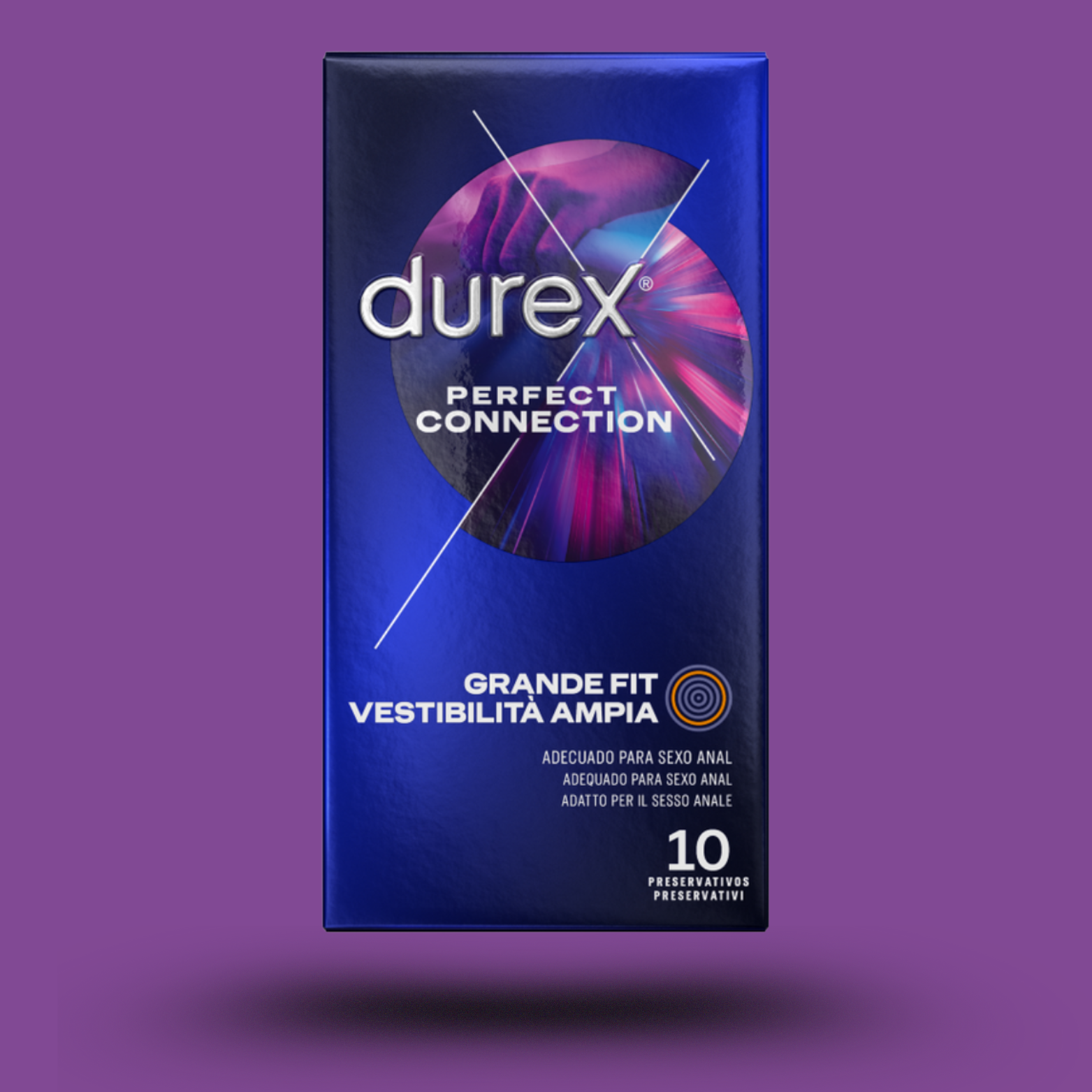 DUREX - CONNEXION PARFAITE SILICONE LUBRIFICATION EXTRA 10 UNITÉS