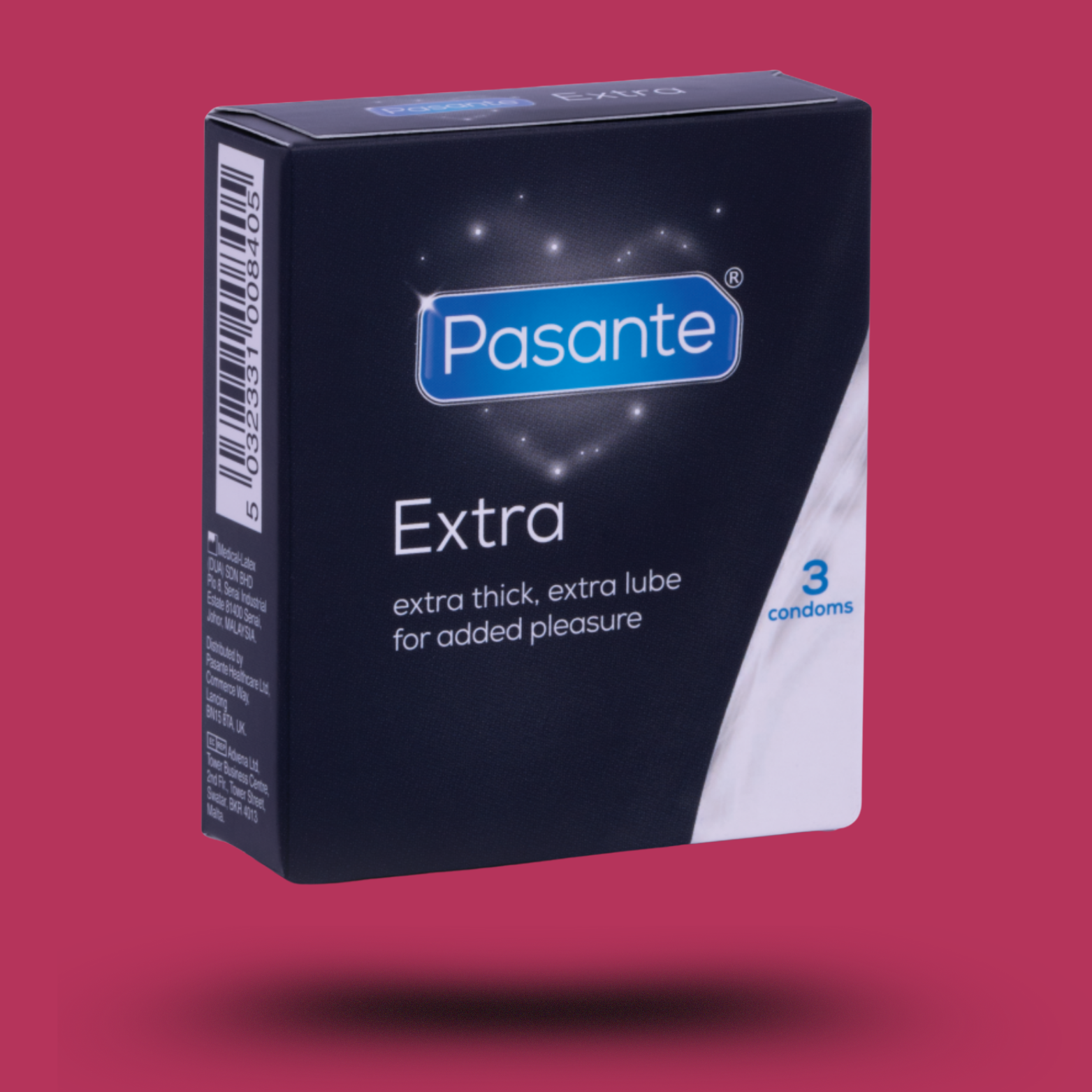 PASANTE - PRÉSERVATIF EXTRA EXTRA ÉPAIS PAR 3 UNITÉS