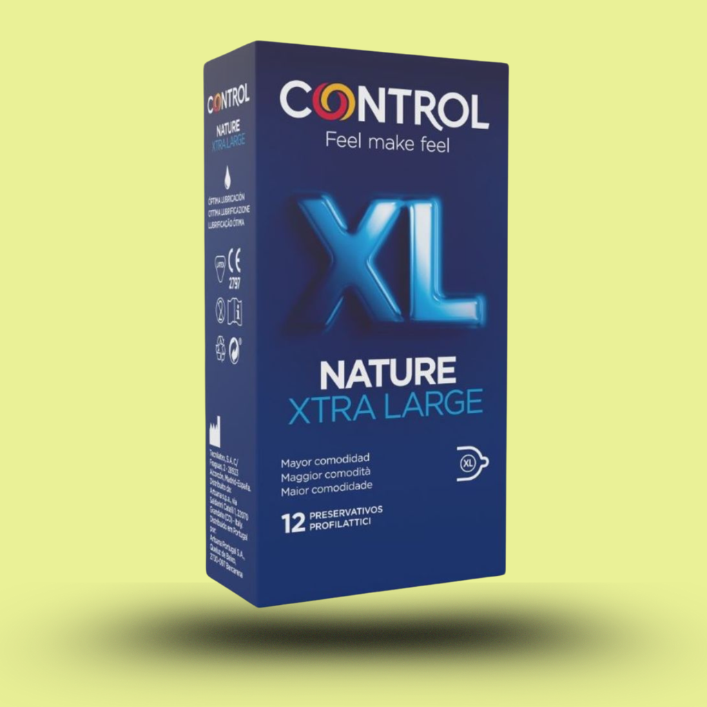 CONTROL - ADAPTA NATURE XL CONDOMS 12 UNITS