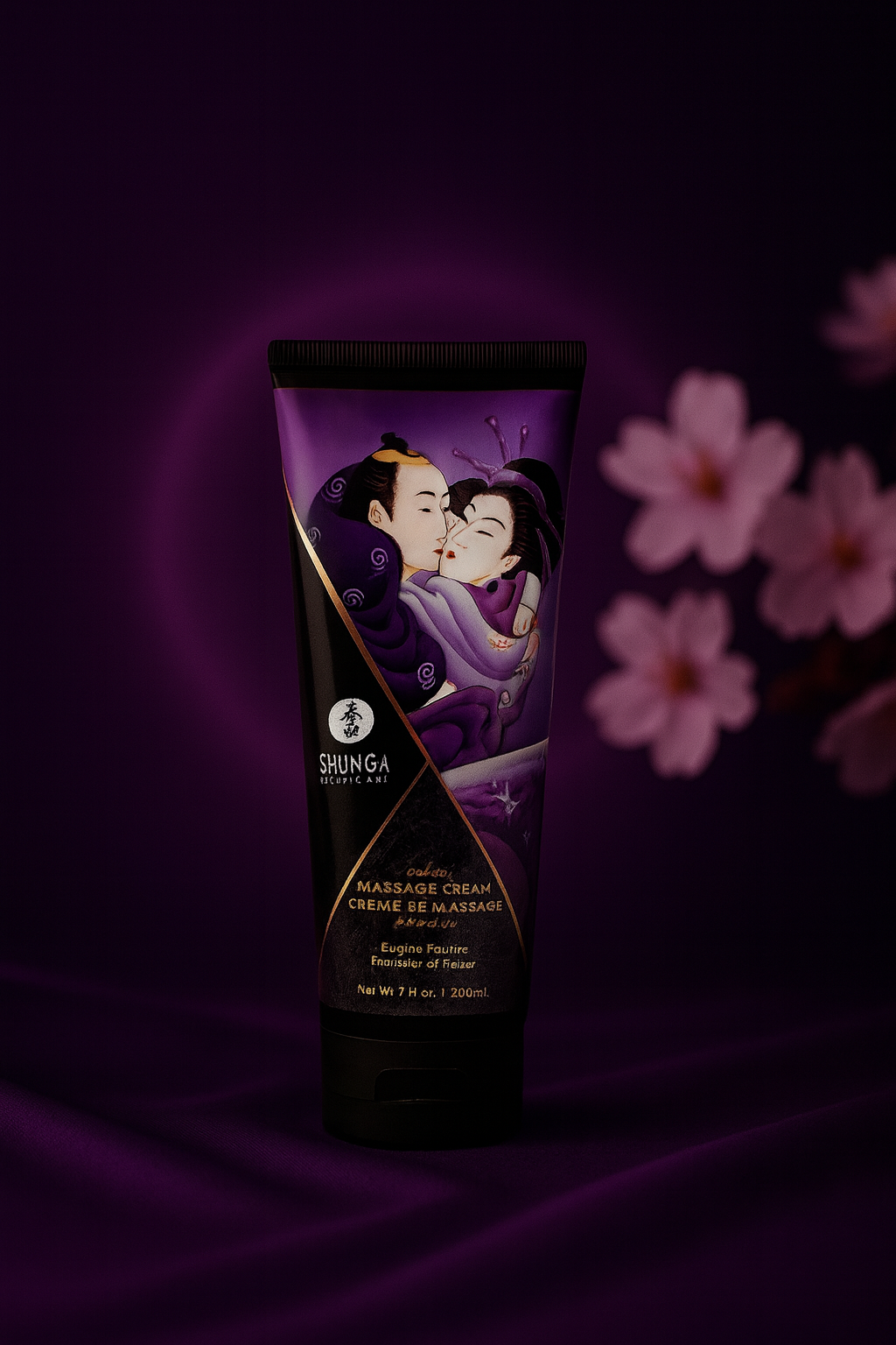 SHUNGA - CRÈME DE MASSAGE AUX FRUITS EXOTIQUES 200 ML