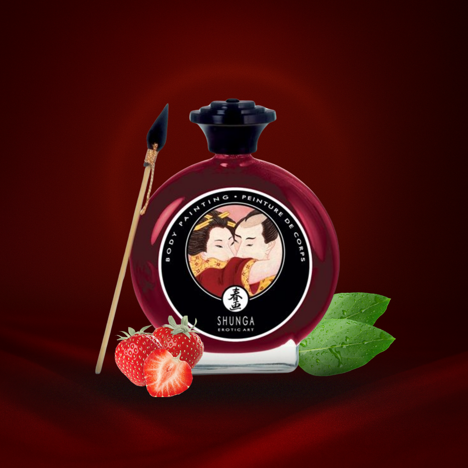 SHUNGA - PEINTURE CORPORELLE FRAISE ET CAVA