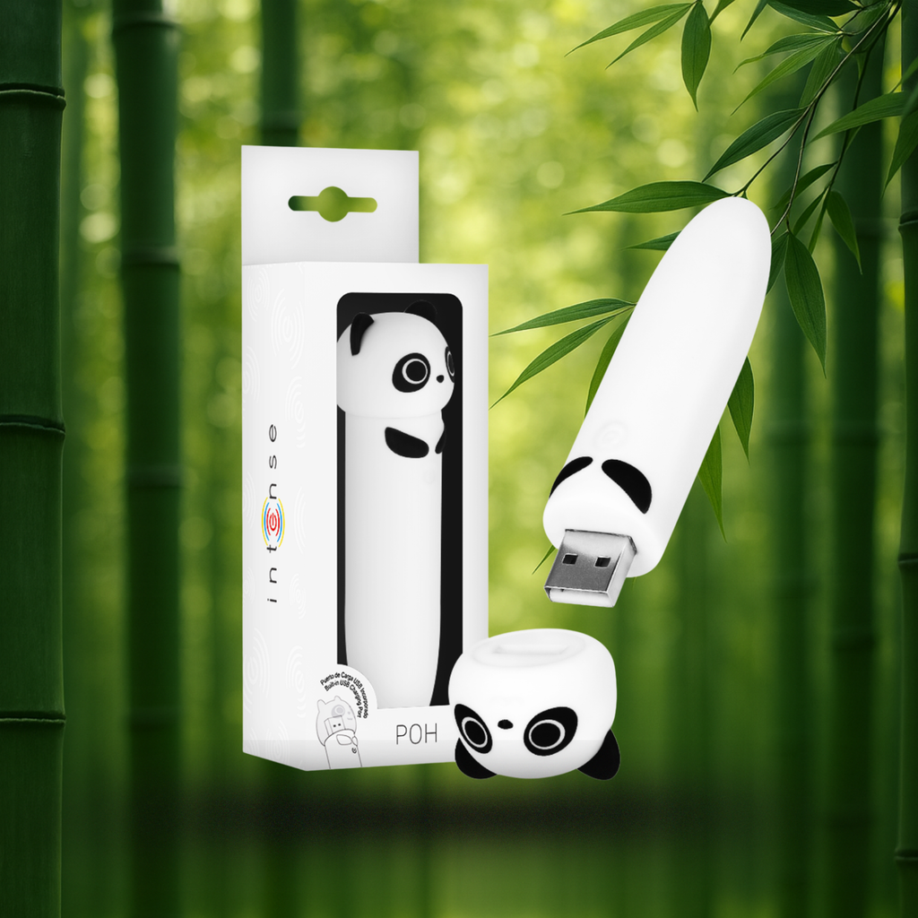 INTENSE - POH PANDA BULLET VIBRANT RECHARGEABLE USB 10 X 2,2 CM