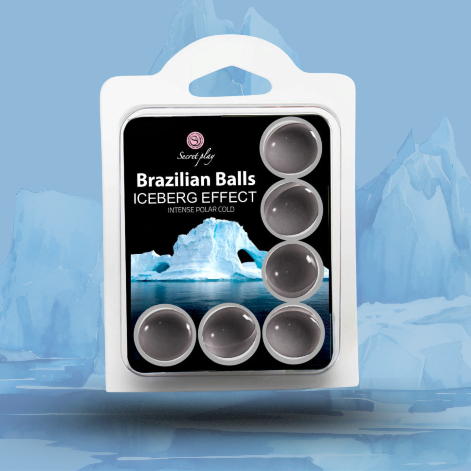 SECRET PLAY SET 6 BALLES BRÉSILIENNES EFFET ICEBERG