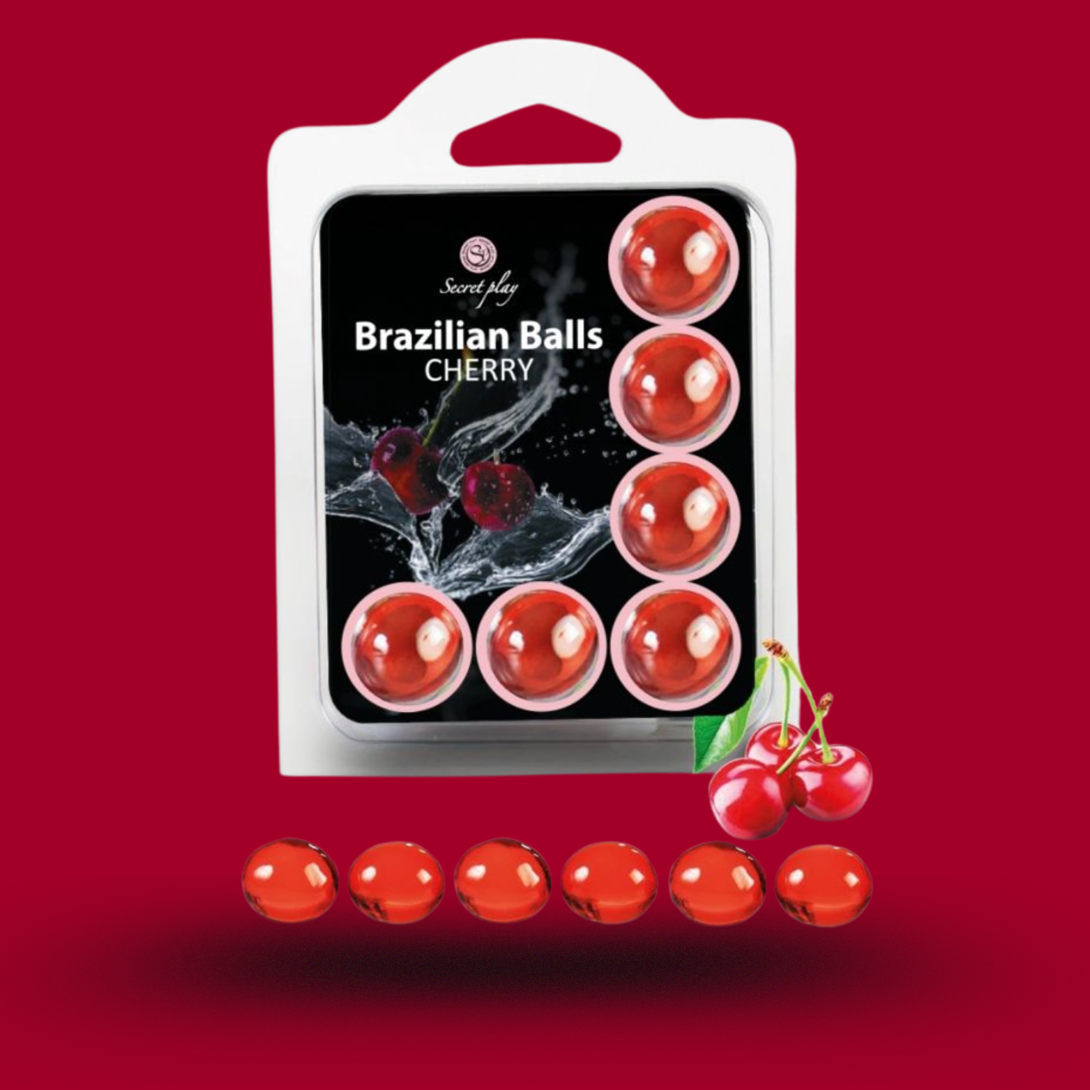 SECRETPLAY - BOULES BRÉSILIENNES CERISES