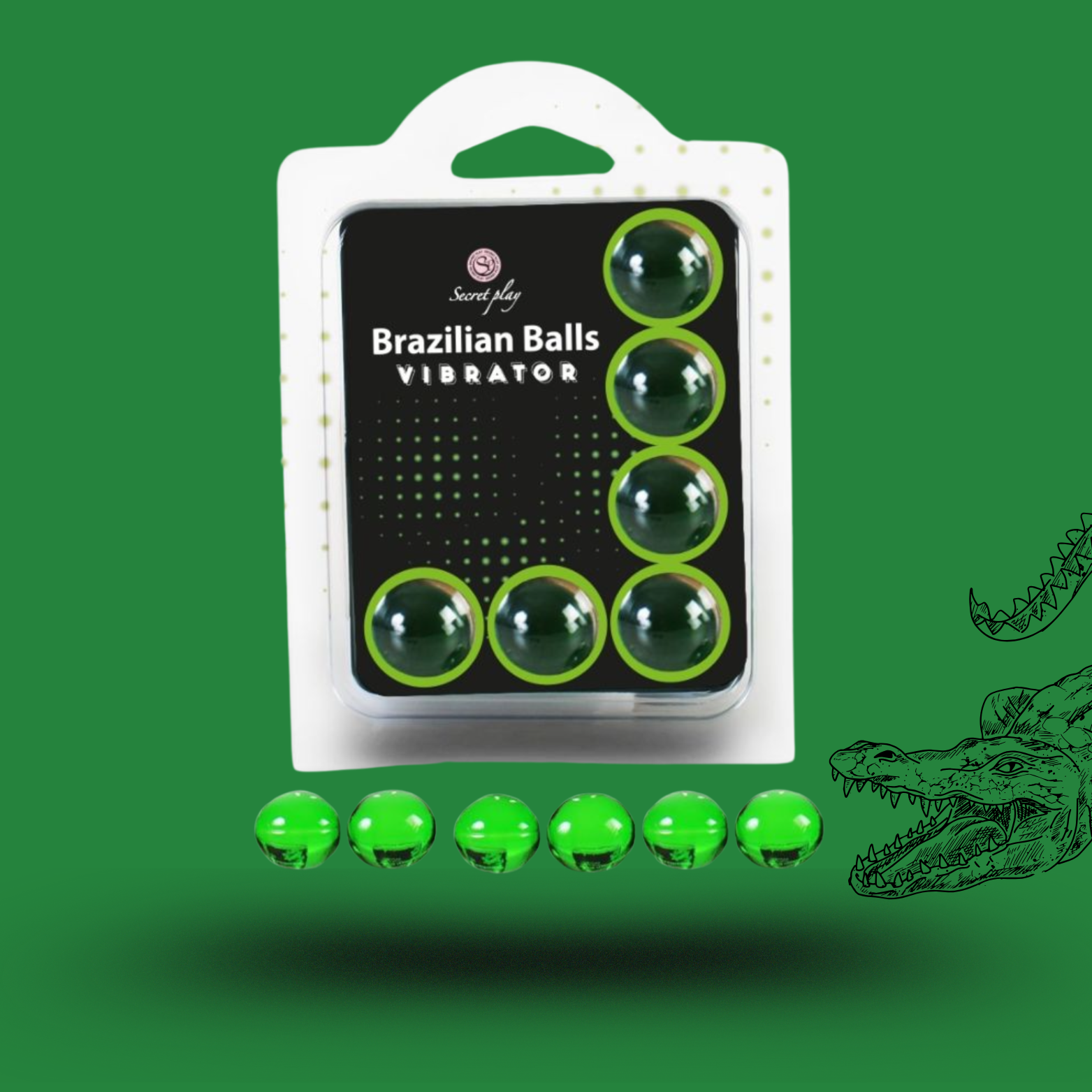 SECRETPLAY - SET 6 BOULES BRÉSILIENNES VIBRATEUR