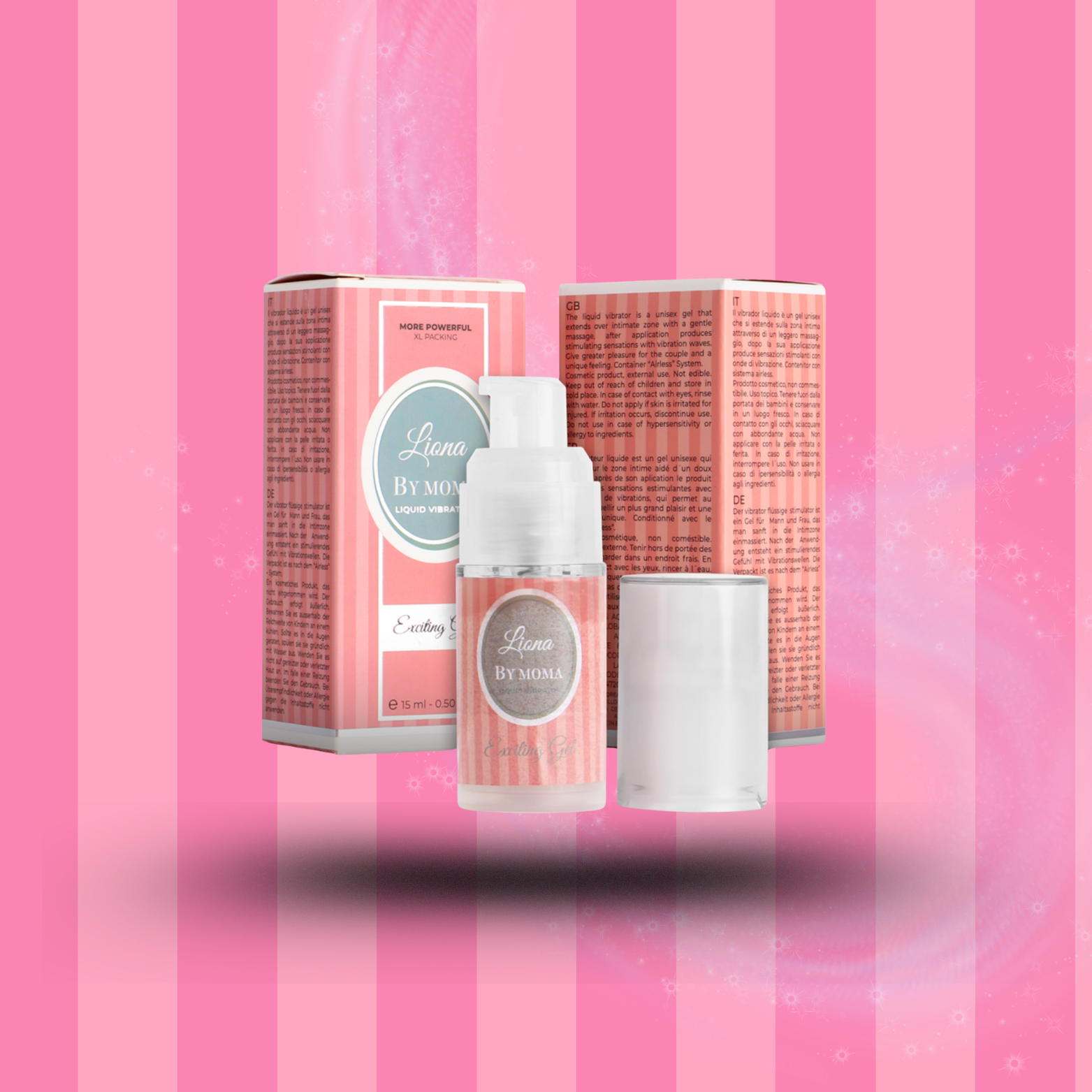 LIONA BY MOMA - VIBRATEUR LIQUIDE GEL EXCITANT15 ML