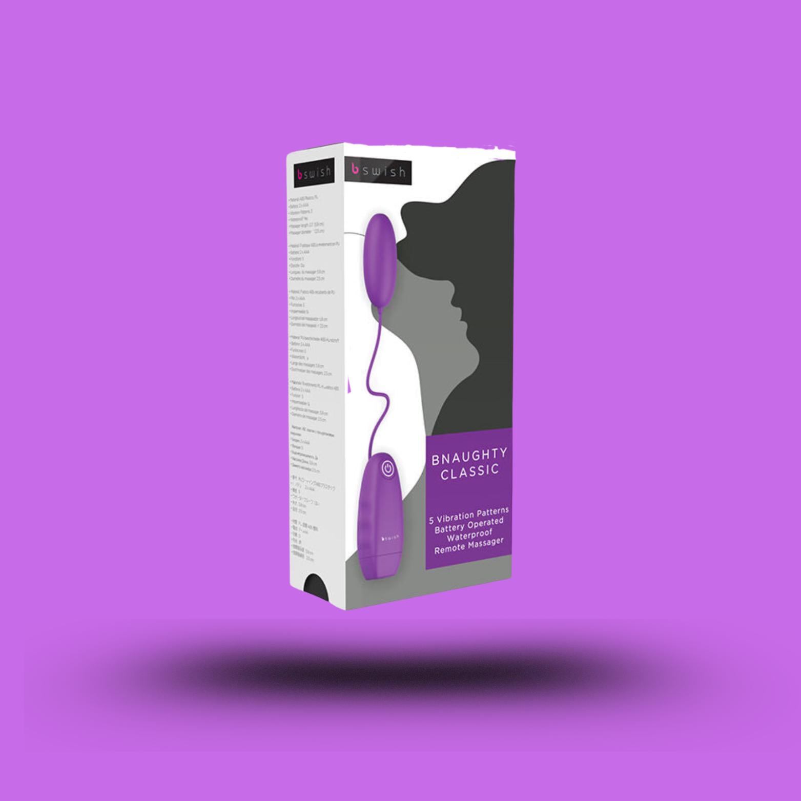 B SWISH - BNAUGHTY CLASSIC BULLET VIBRANT VIOLET