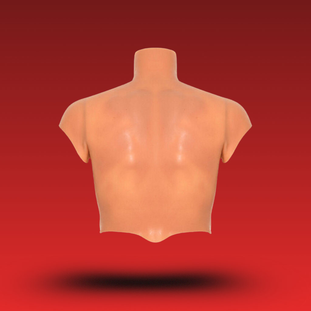HIDDEN DESIRE - ALTER EGO CHEMISE TORSE HOMME EN SILICONE AVEC CHAIR ABS