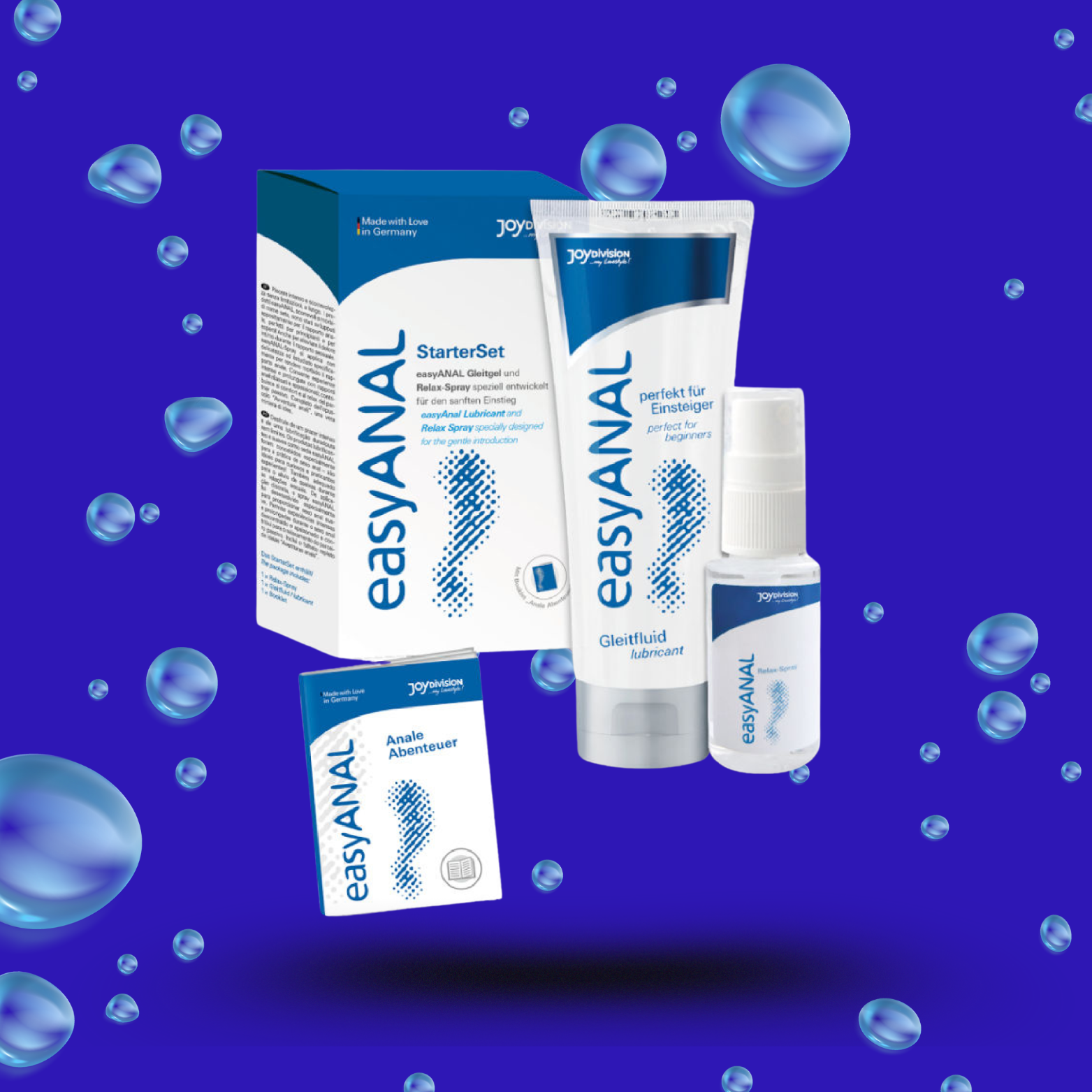 JOYDIVISION EASYANAL - STARTER SET LUBRICANTE + RELAX SPRAY
