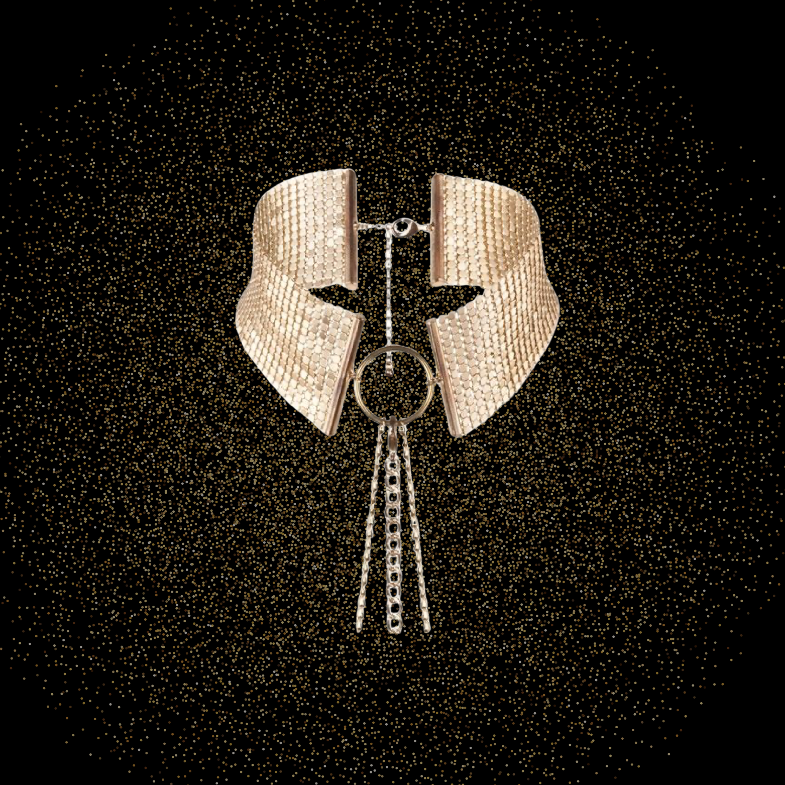 BIJOUX - DÉSIR MÉTALLIQUE COLLIER MÉTALLISÉ DORÉ