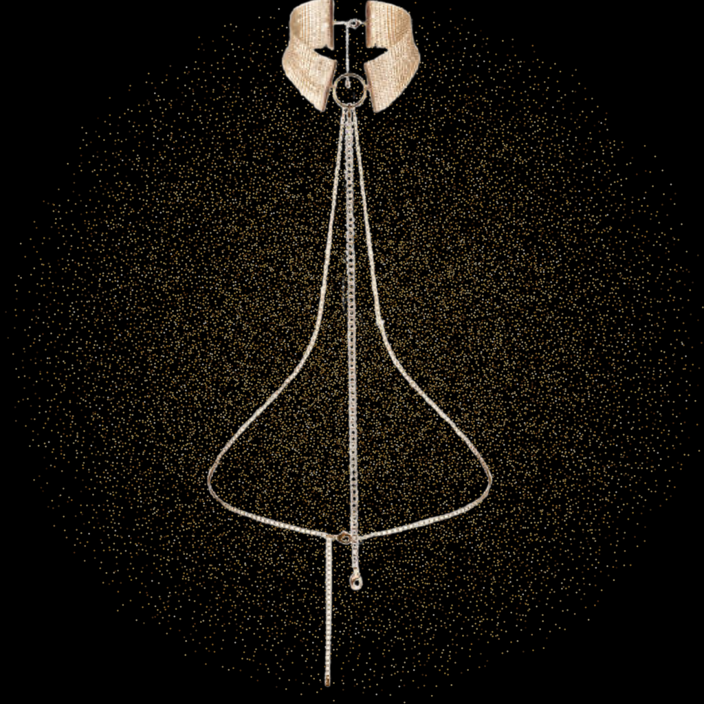 BIJOUX - DÉSIR MÉTALLIQUE COLLIER MÉTALLISÉ DORÉ