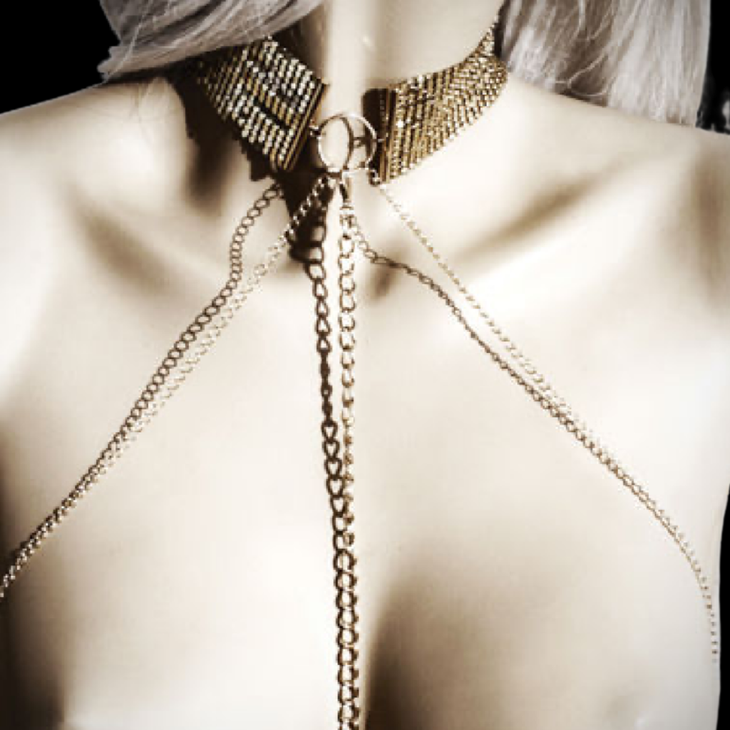 BIJOUX - DÉSIR MÉTALLIQUE COLLIER MÉTALLISÉ DORÉ