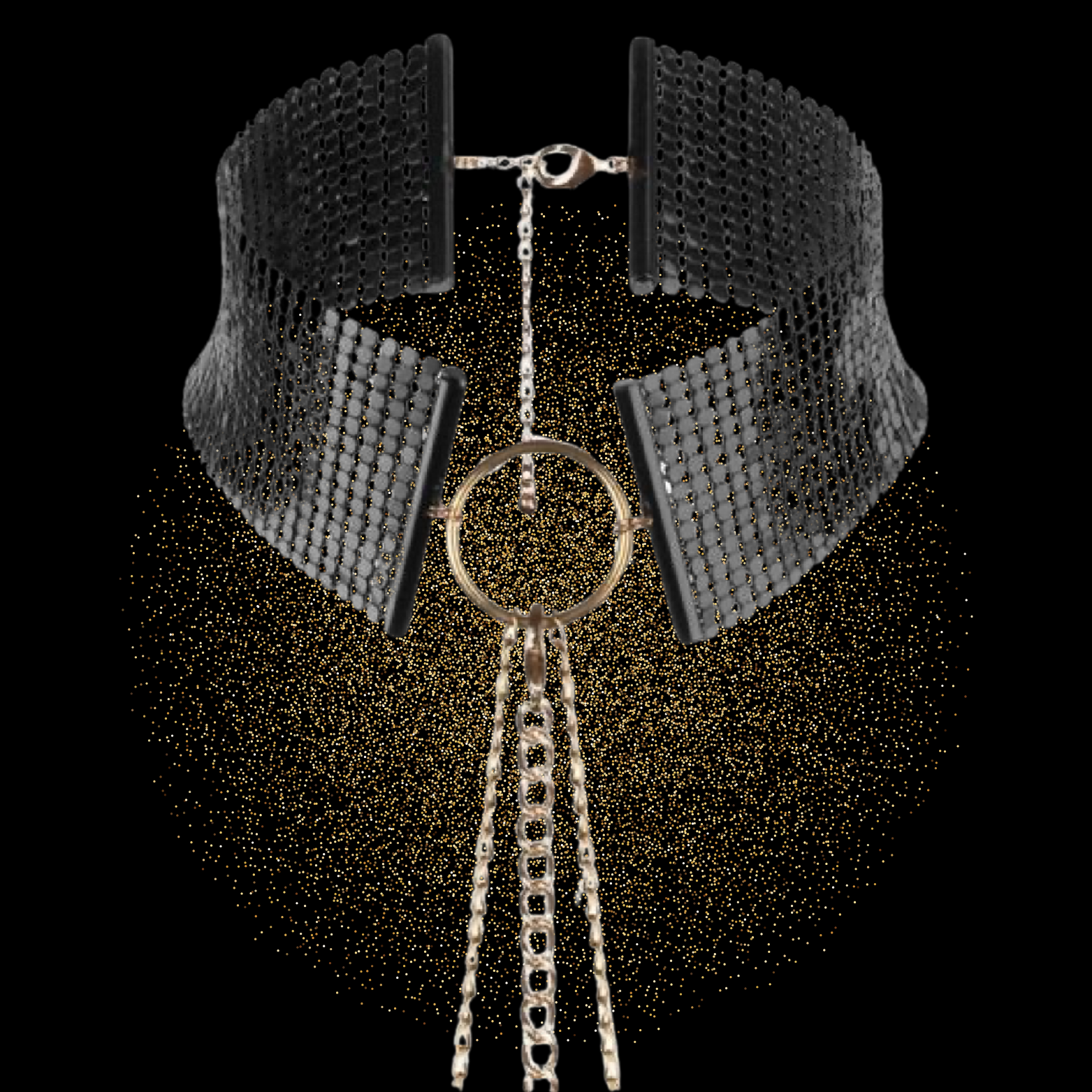 BIJOUX - DÉSIR MÉTALLIQUE COLLIER MÉTALLISÉ NOIR