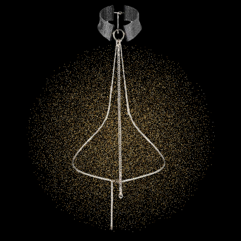 BIJOUX - DÉSIR MÉTALLIQUE COLLIER MÉTALLISÉ NOIR
