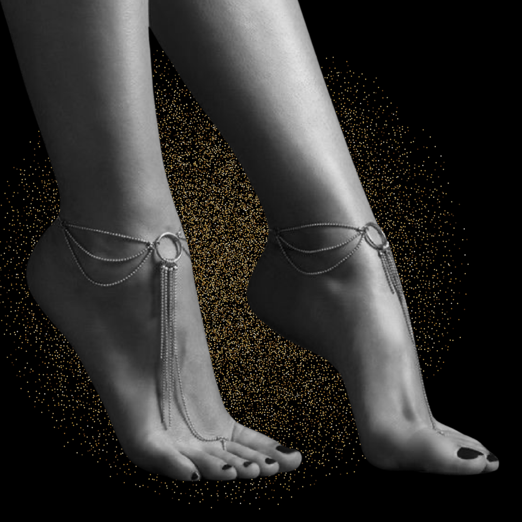 BIJOUX - MAGNIFIQUES BRACELETS PIEDS DORÉS