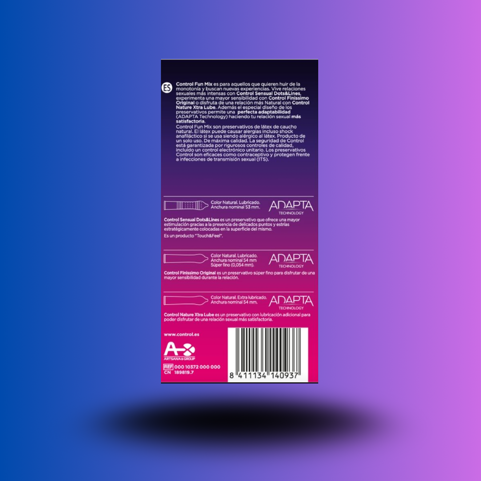 CONTROL - FEEL FUN MIX 6 UDS