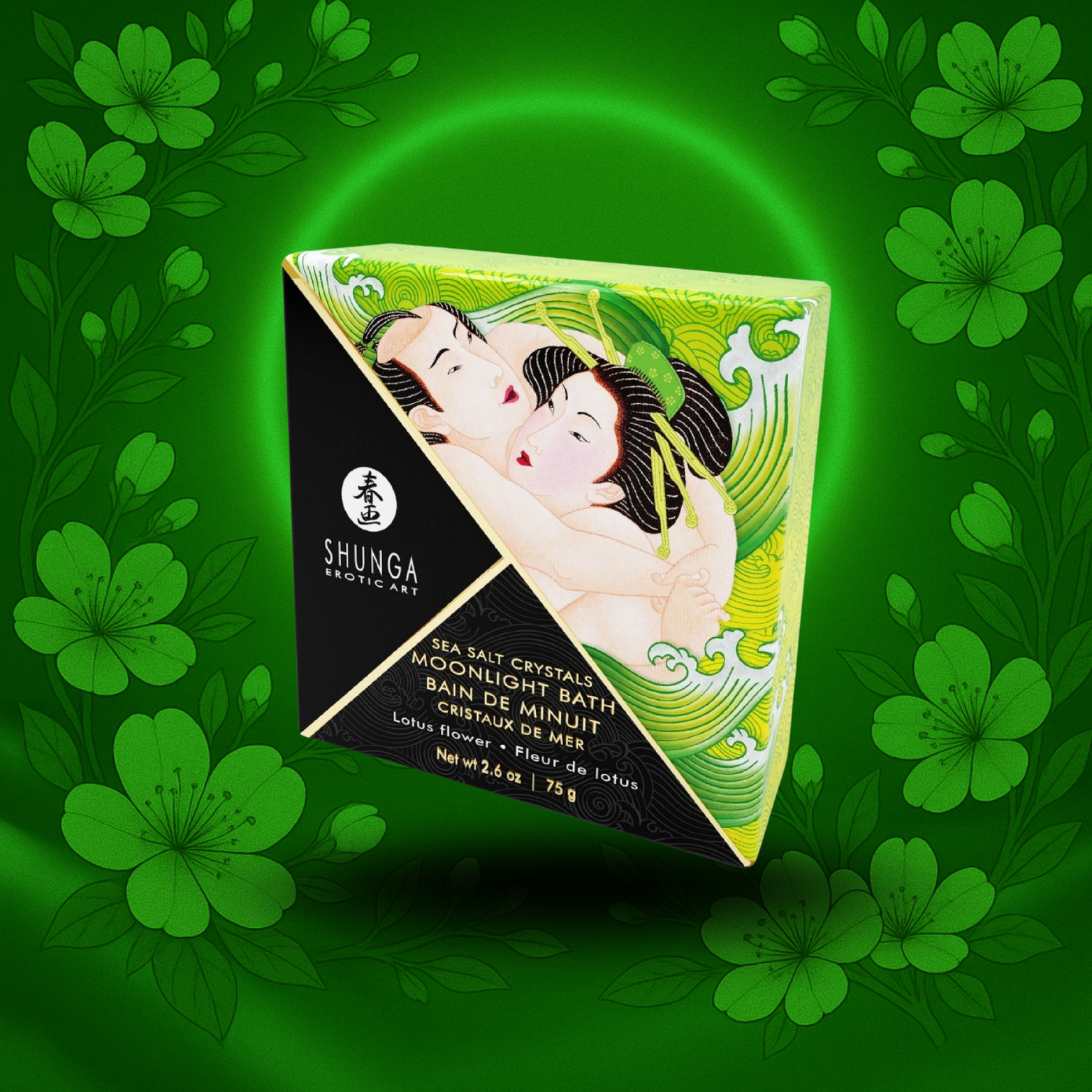 SHUNGA - BAIN OU SELS SAVEUR LOTUS 75 GR