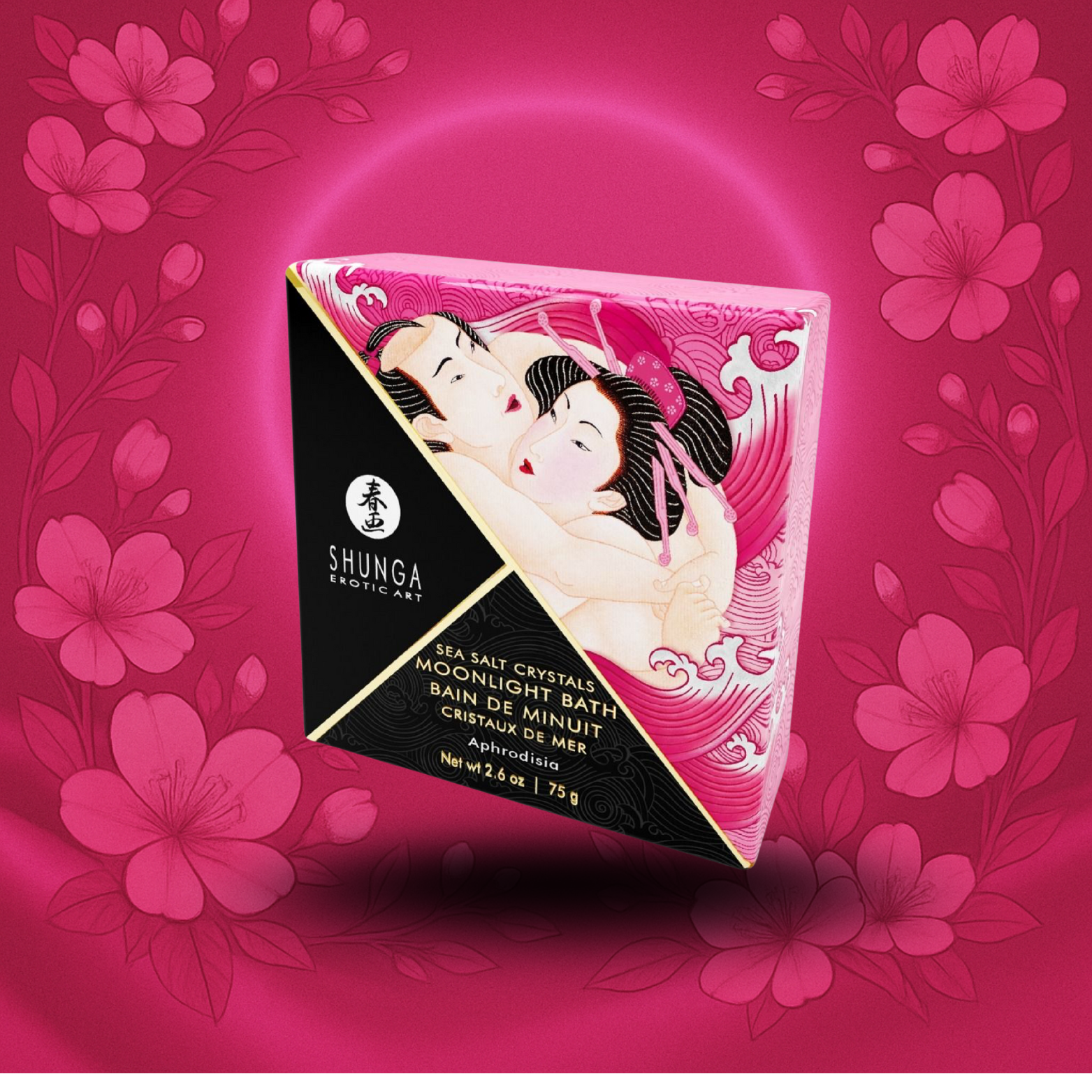 SHUNGA - SELS DE BAIN PARFUMÉS APHRODISIA 75 GR