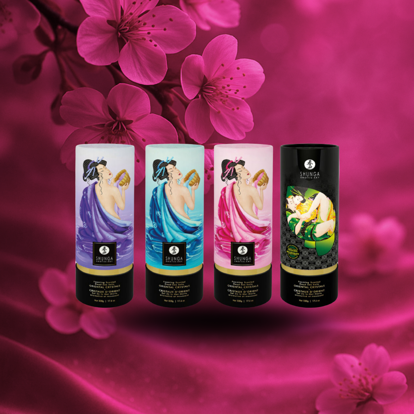 SHUNGA - SELS DE BAIN APHRODISIE