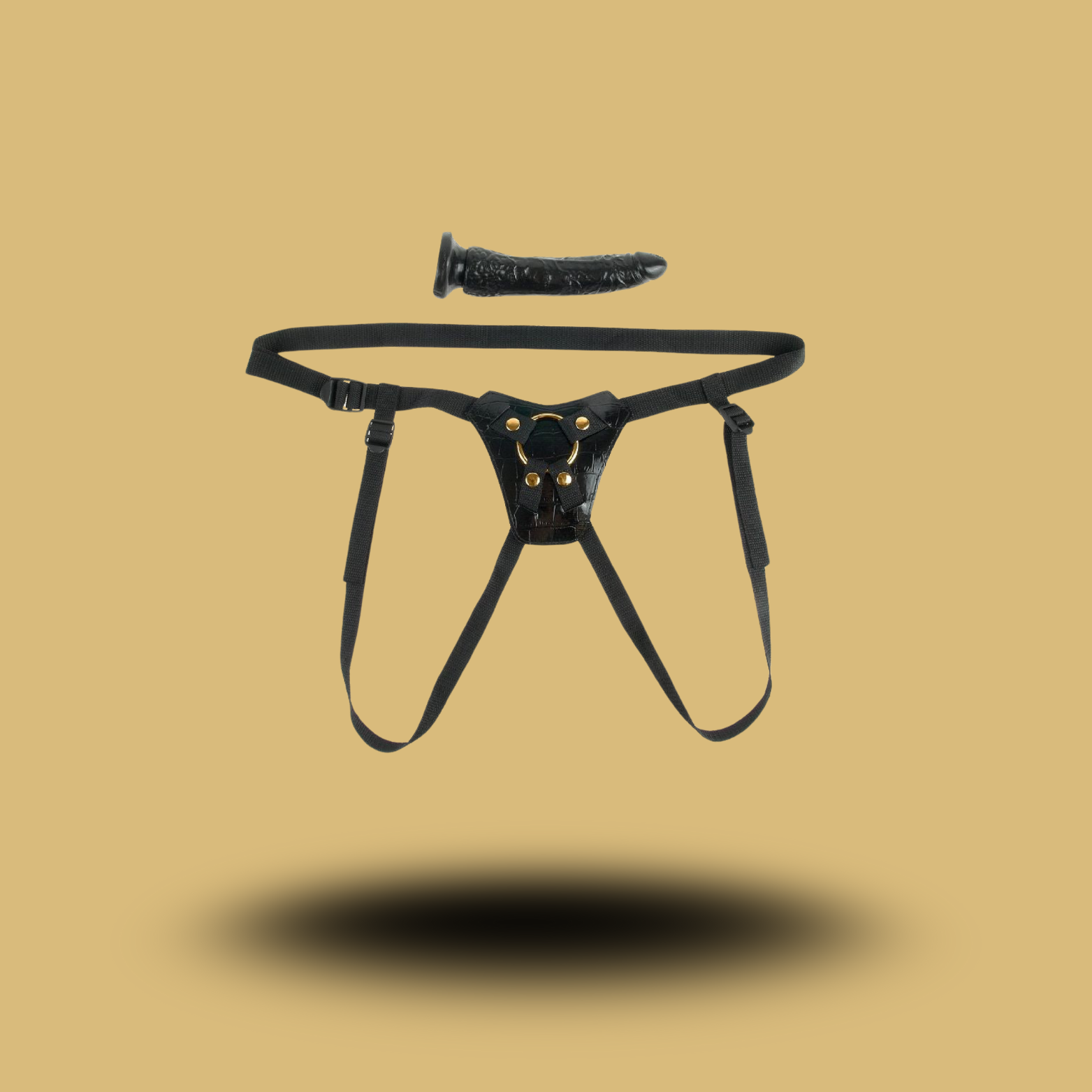 FETISH FANTASY GOLD - DESIGNER STRAP-ON