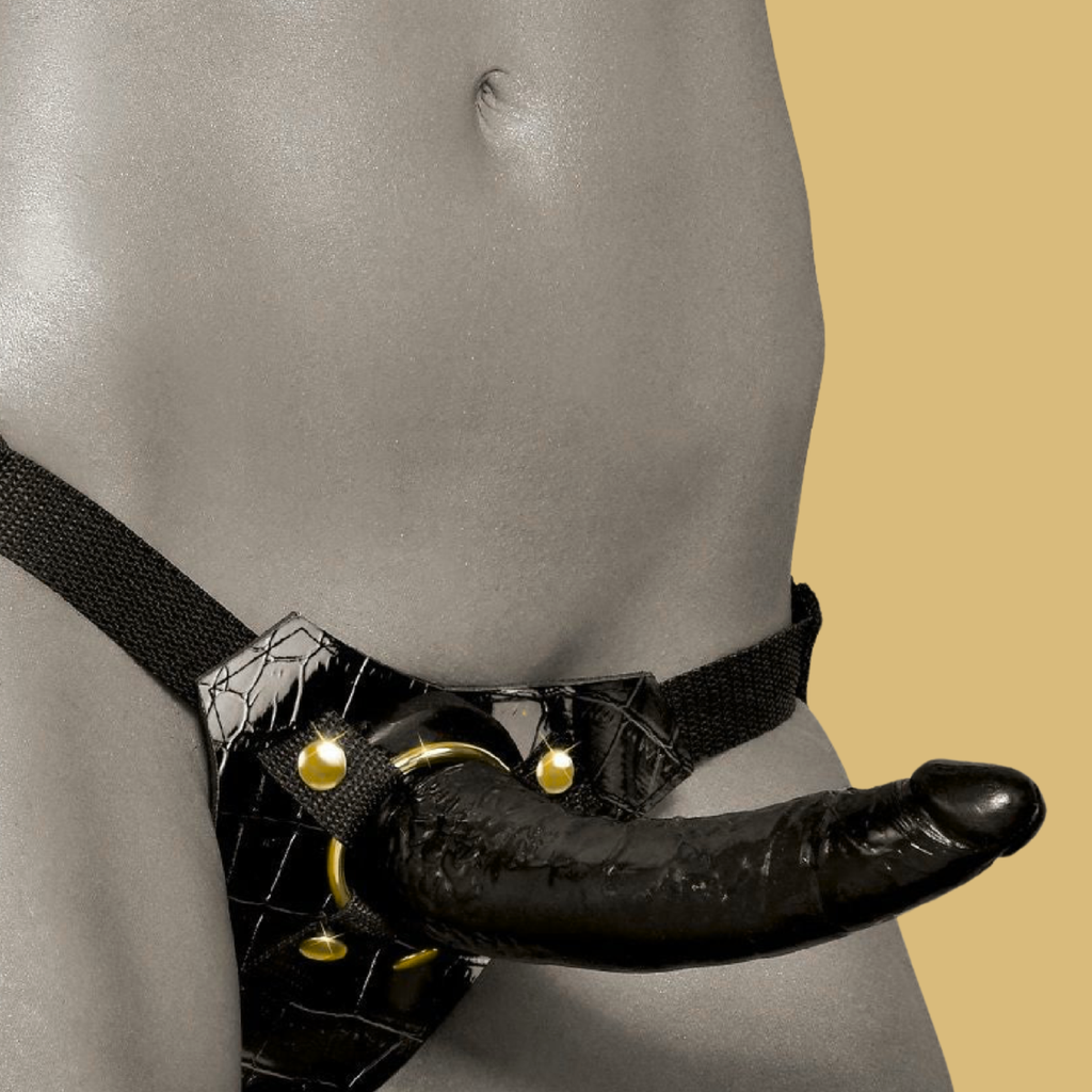 FETISH FANTASY GOLD - DESIGNER STRAP-ON