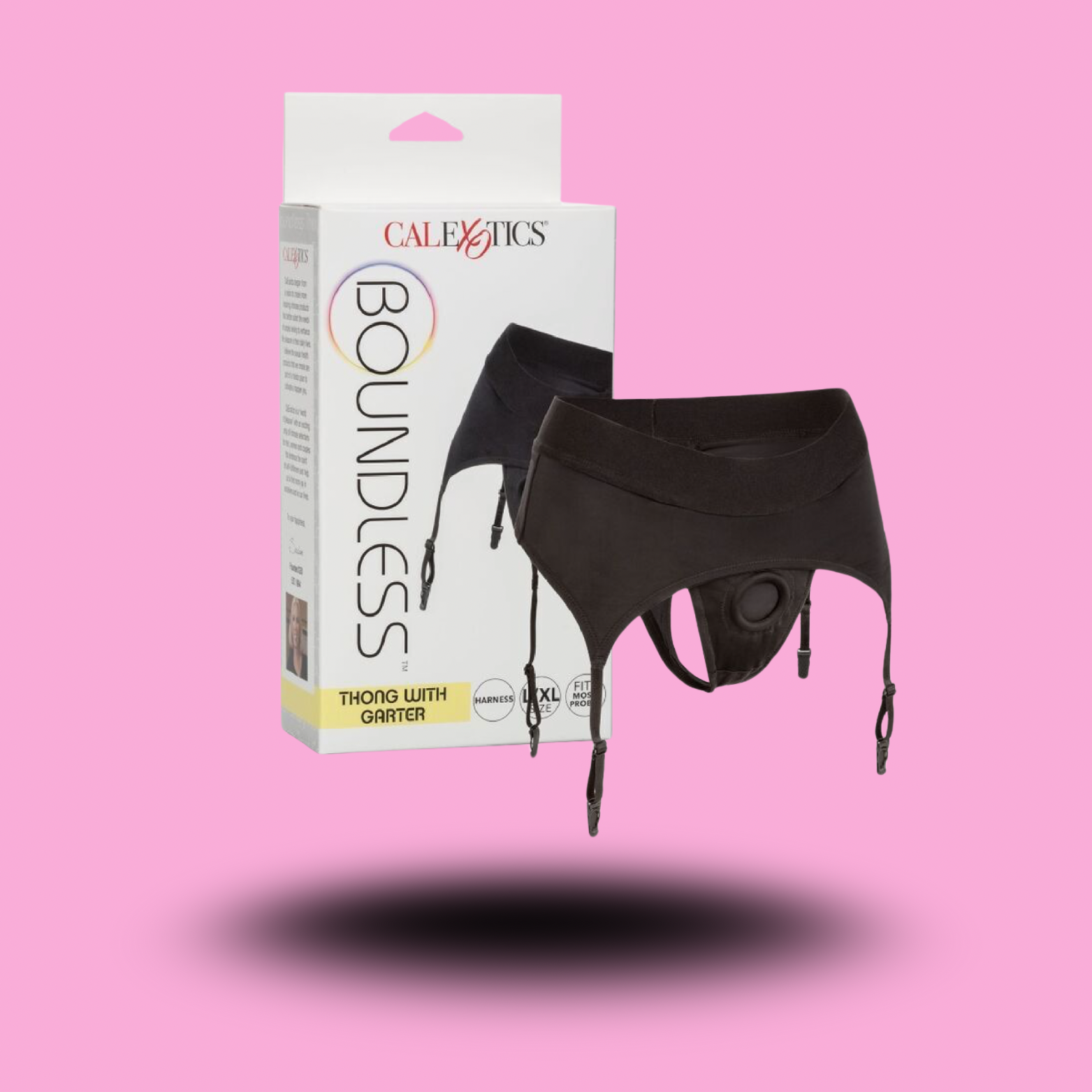CALEXOTICS - BOUNDLESS STRING AVEC JARRETIÈRE L/XL