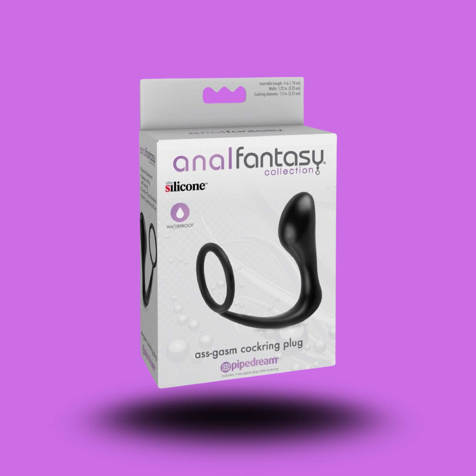 ANAL FANTASY - ANNEAU DE PÉNIS ASS-GASM