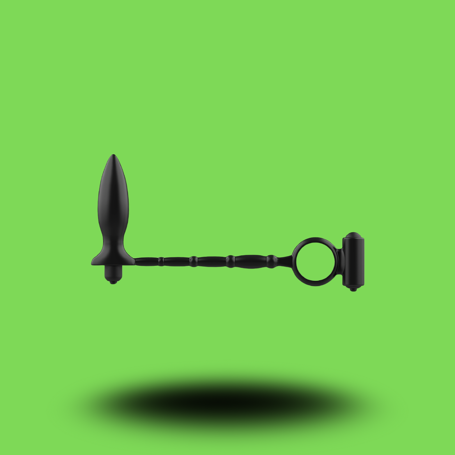 ADDICTED TOYS - PLUG ANAL AVEC ANNEAU VIBRANT