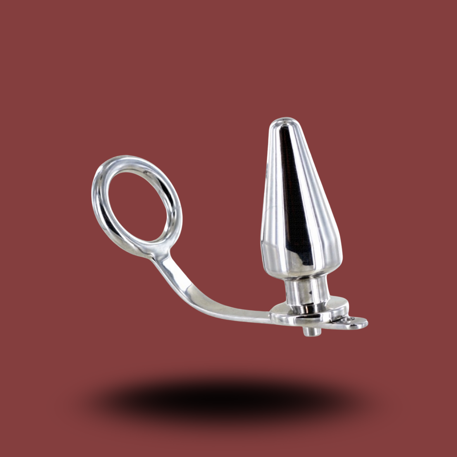 METAL HARD - ANNEAU EN ACIER AVEC PLUG ANAL 45 X 45MM