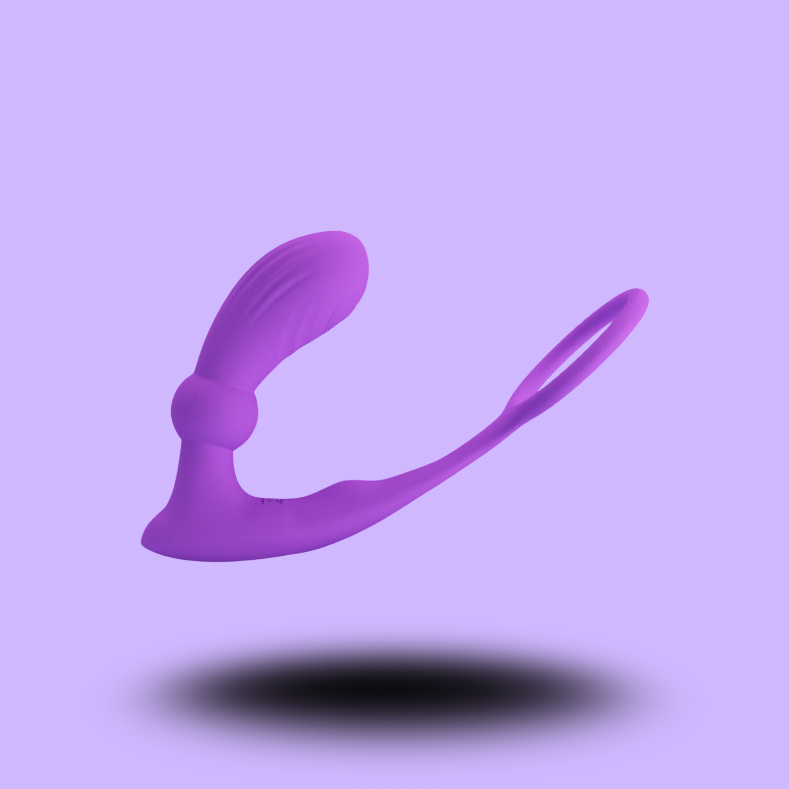 PRETTY LOVE - BAGUE WARREN ET VIBRATEUR ANAL VIOLET