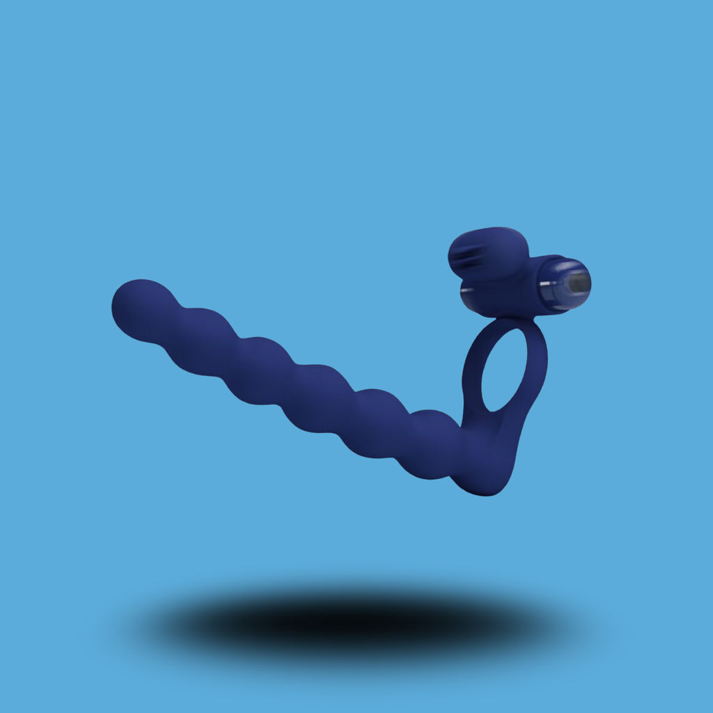 PRETTY LOVE - AJMAL ANNEAU VIBRANT AVEC PLUG BLEU