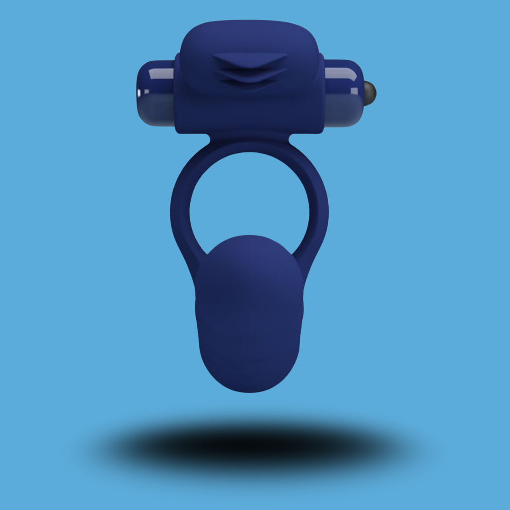 PRETTY LOVE - AJMAL ANNEAU VIBRANT AVEC PLUG BLEU