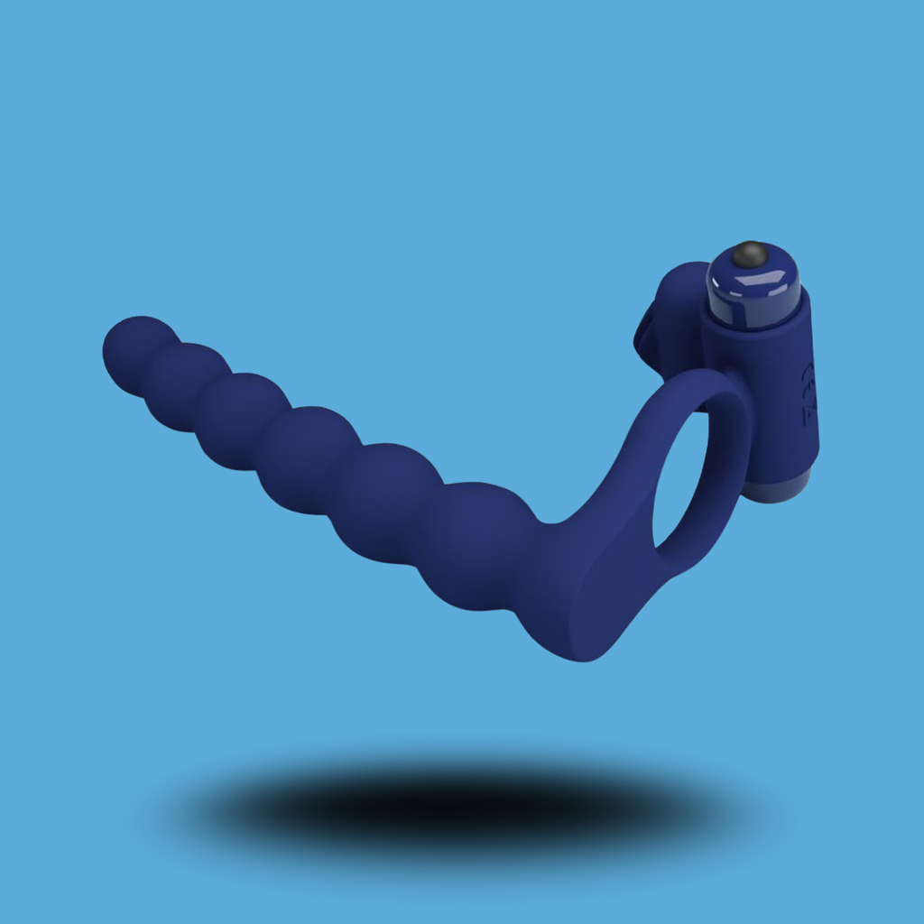 PRETTY LOVE - AJMAL ANNEAU VIBRANT AVEC PLUG BLEU