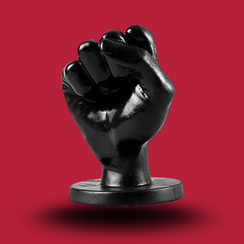 ALL BLACK - FIST ANAL 14 CM