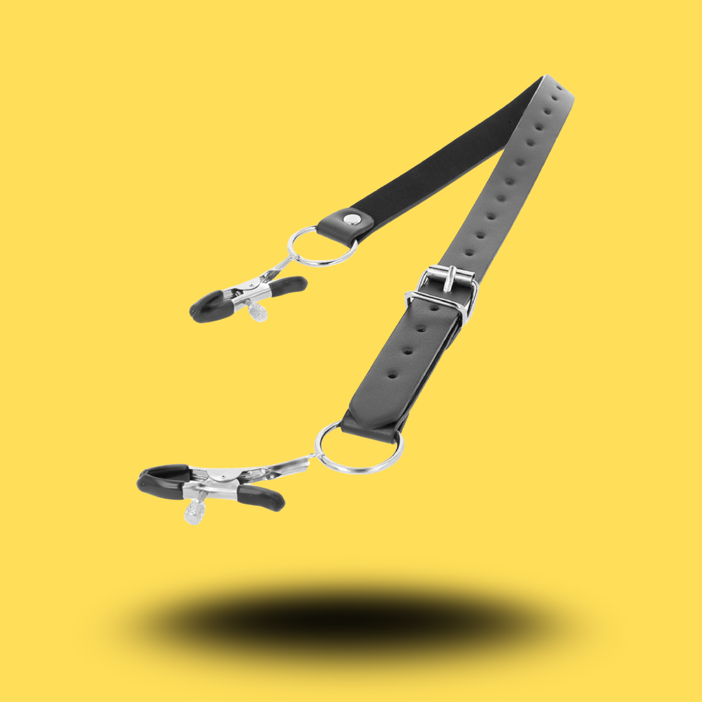 KINK - 4 PINCES À CLITORIS RÉGLABLES 34-48 CM