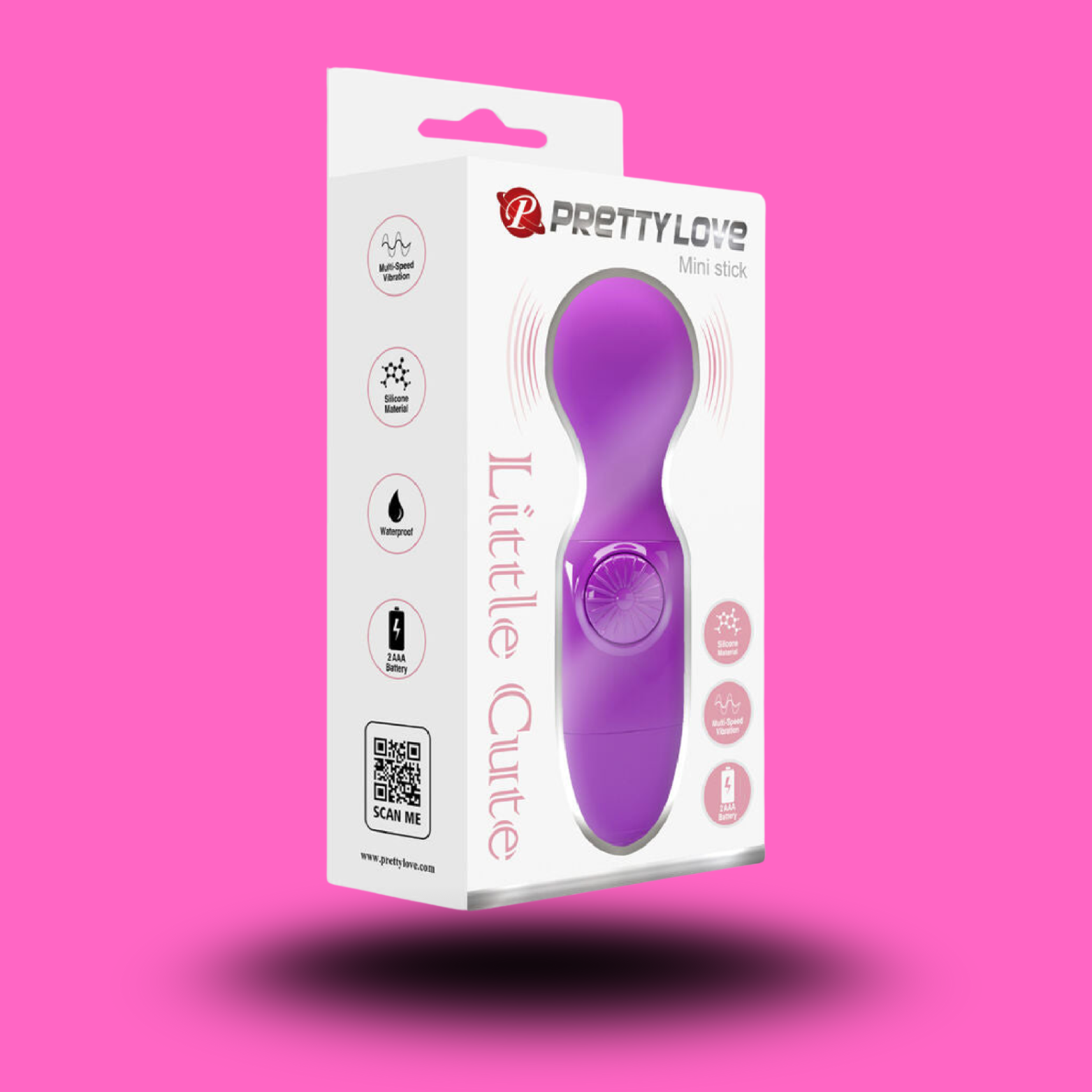 PRETTY LOVE - MINI MASSEUR PERSONNEL VIOLET