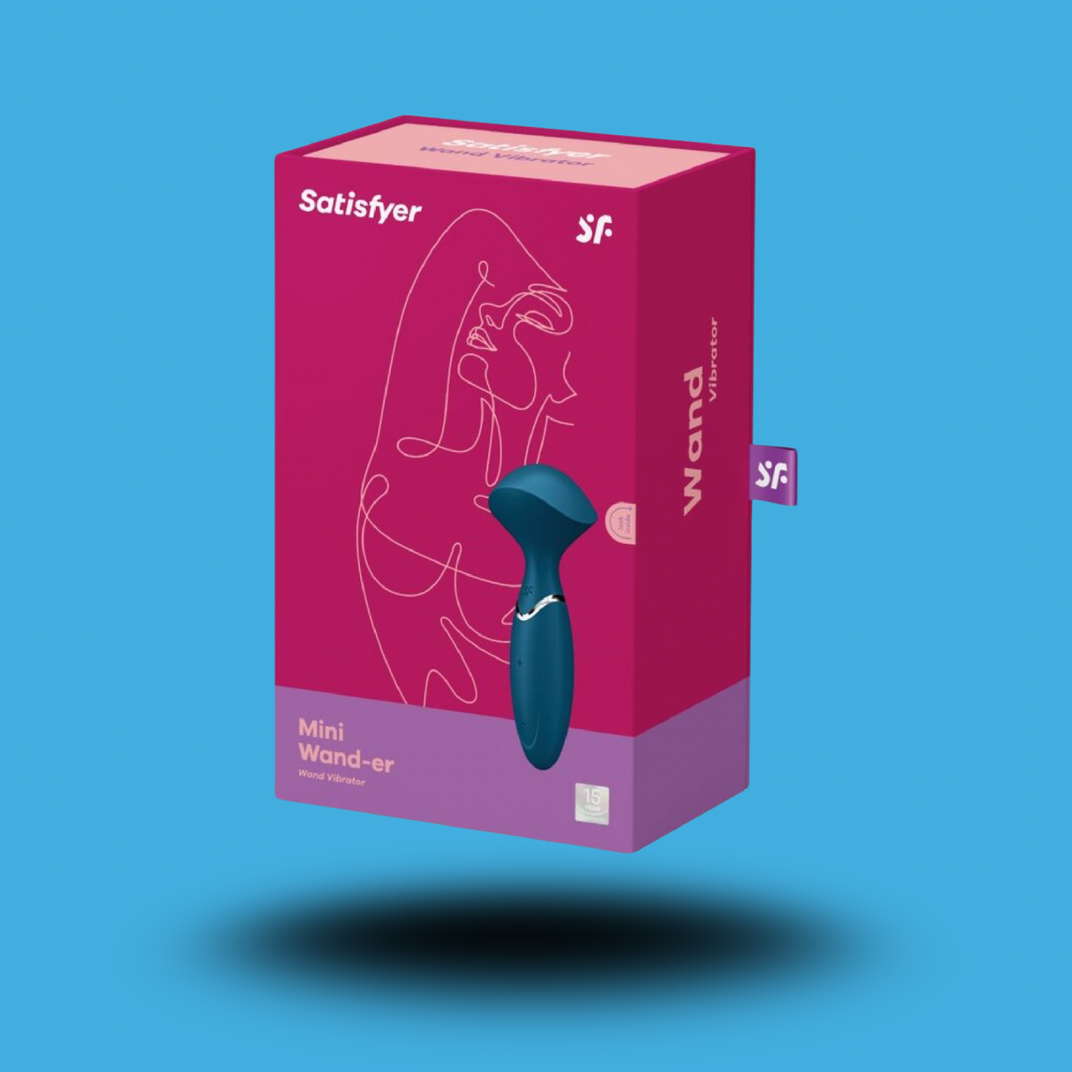 SATISFYER - MINI WONDER BLEU