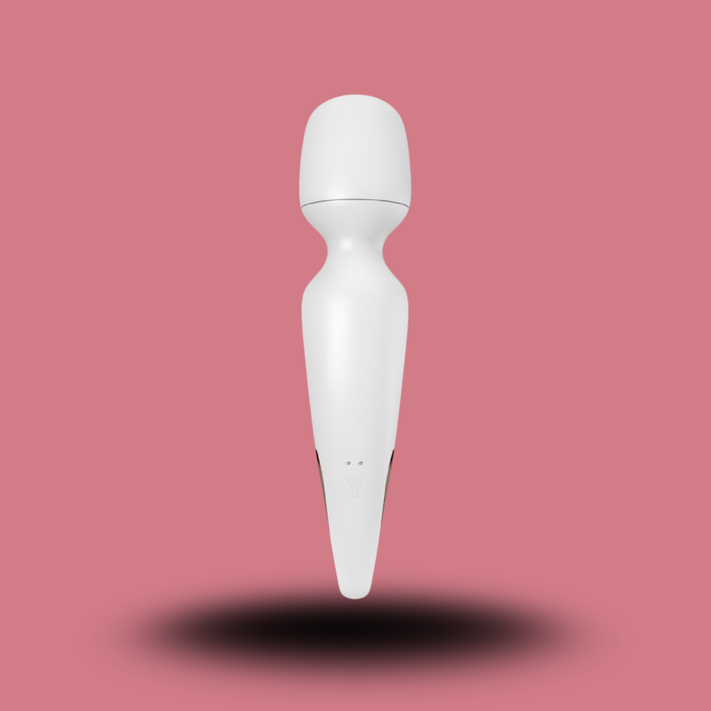 SATISFYER - WAND ERLAND MASSEUR VIBRANT BLANC