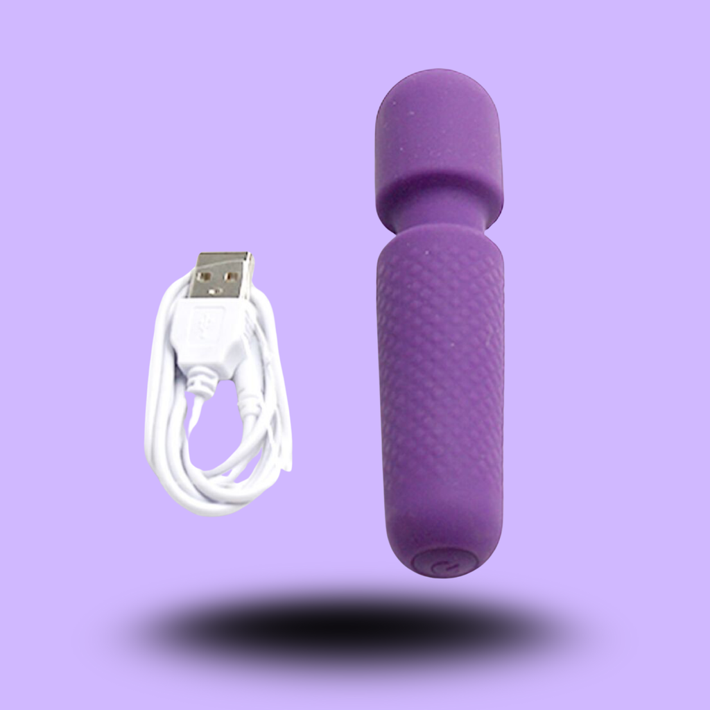 ARMONY - YOUR MAGIC MASSEUR & VIBRATEUR RECHARGEABLE 10 VIBRATIONS BAGUETTE DOTS VIOLET