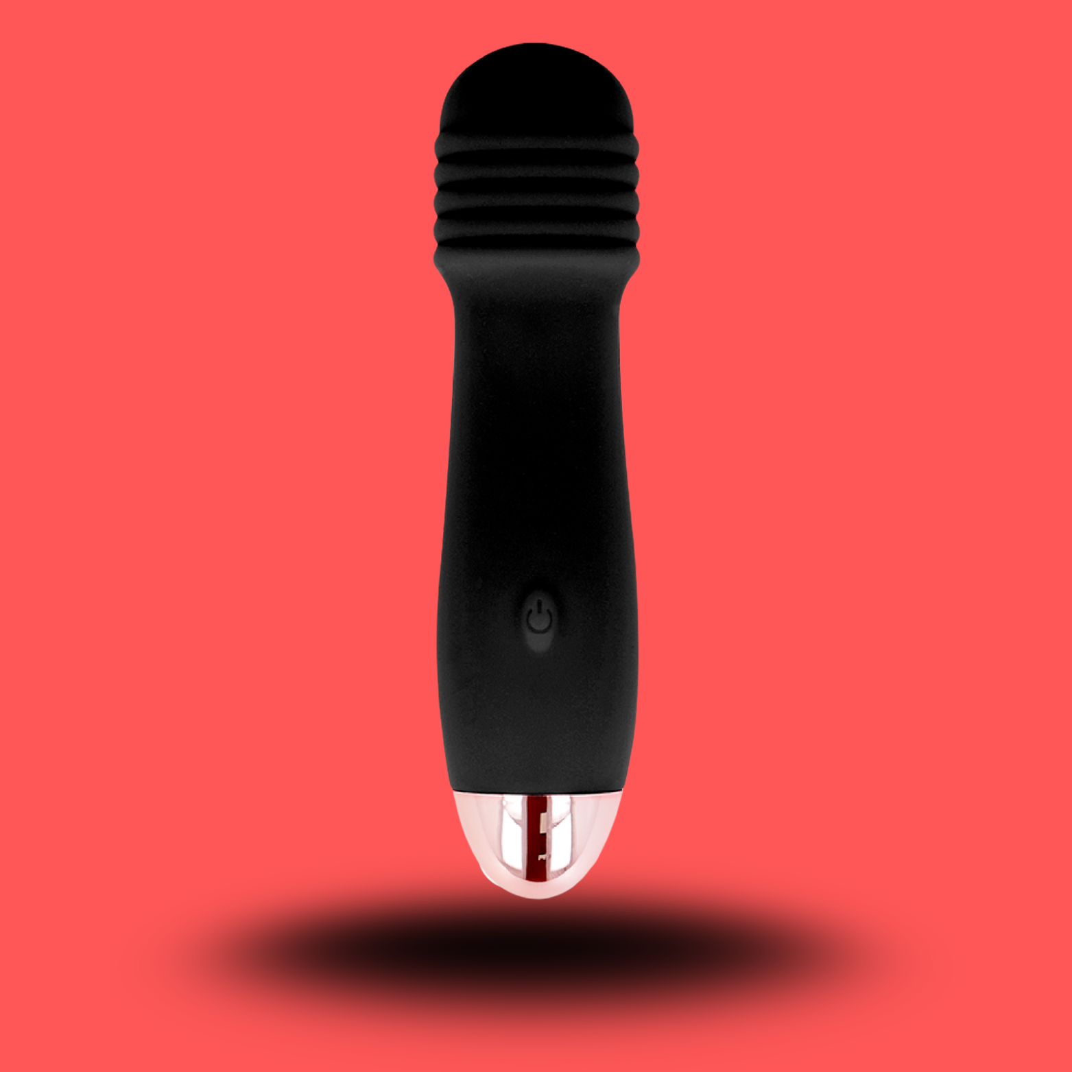 DOLCE VITA - VIBRATEUR RECHARGEABLE TROIS NOIR 7 VITESSES