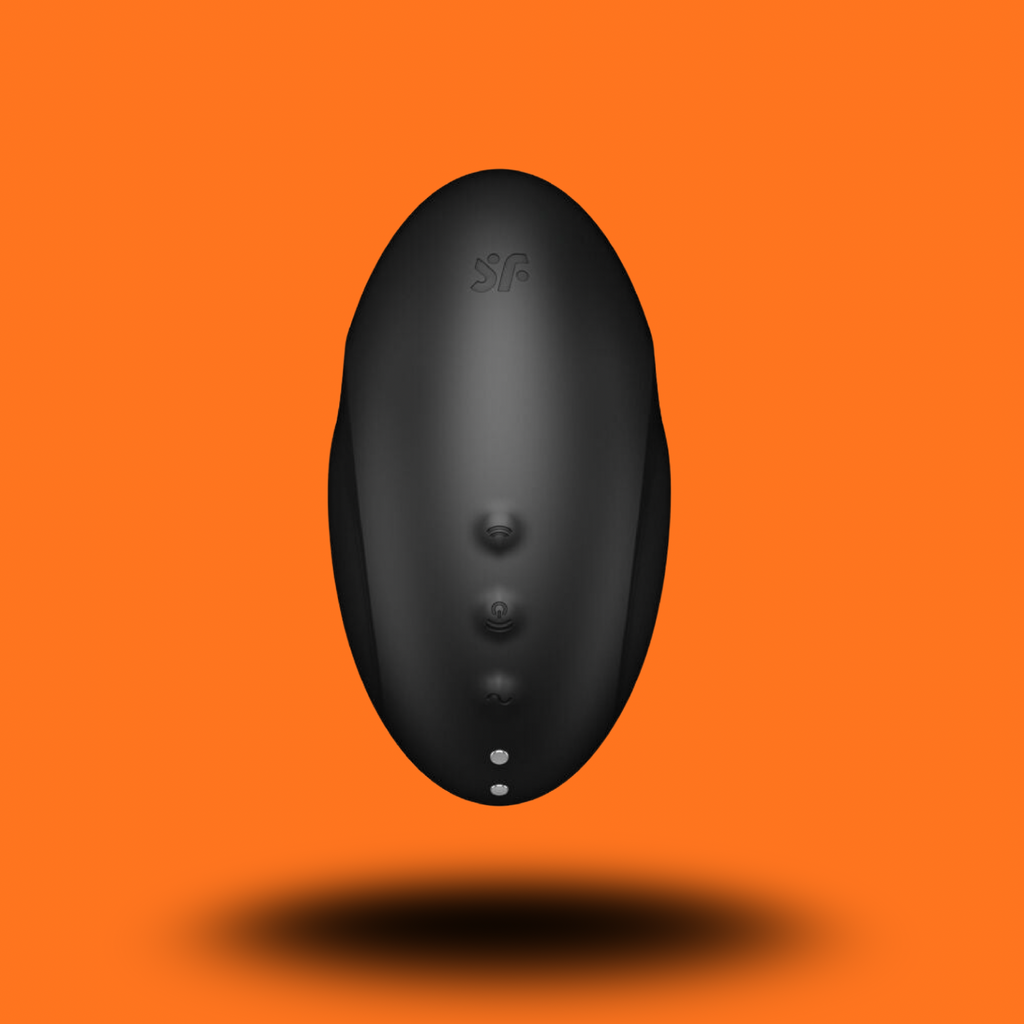 SATISFYER - STIMULATEUR ET VIBRATEUR VULVA LOVER 3 NOIR