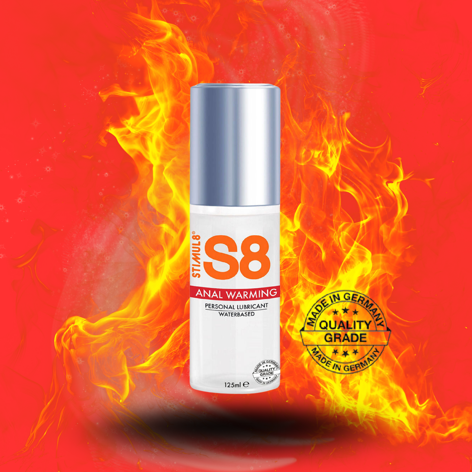 STIMUL8 - S8 LUBRIFIANT ANAL EFFET CHALEUR 125 ML