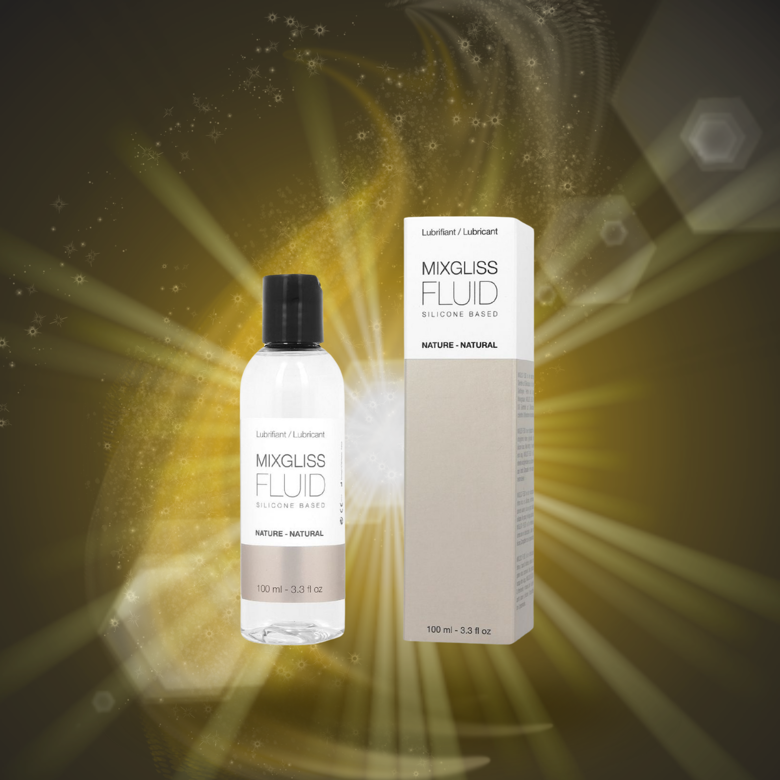 MIXGLISS - LUBRIFIANT NATUREL À BASE DE SILICONE 100ML